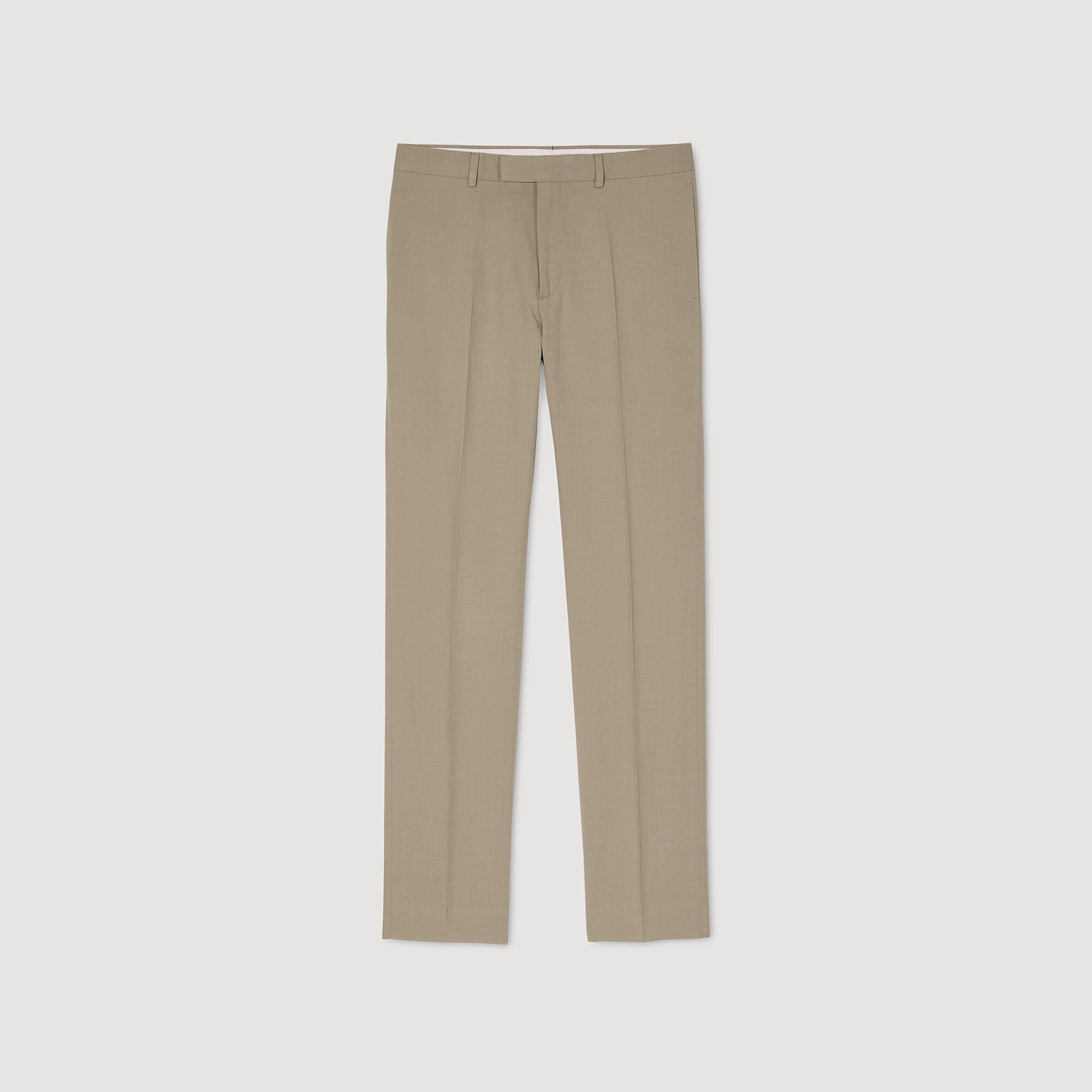 Sandro / Suit trousers Light Kaki.
