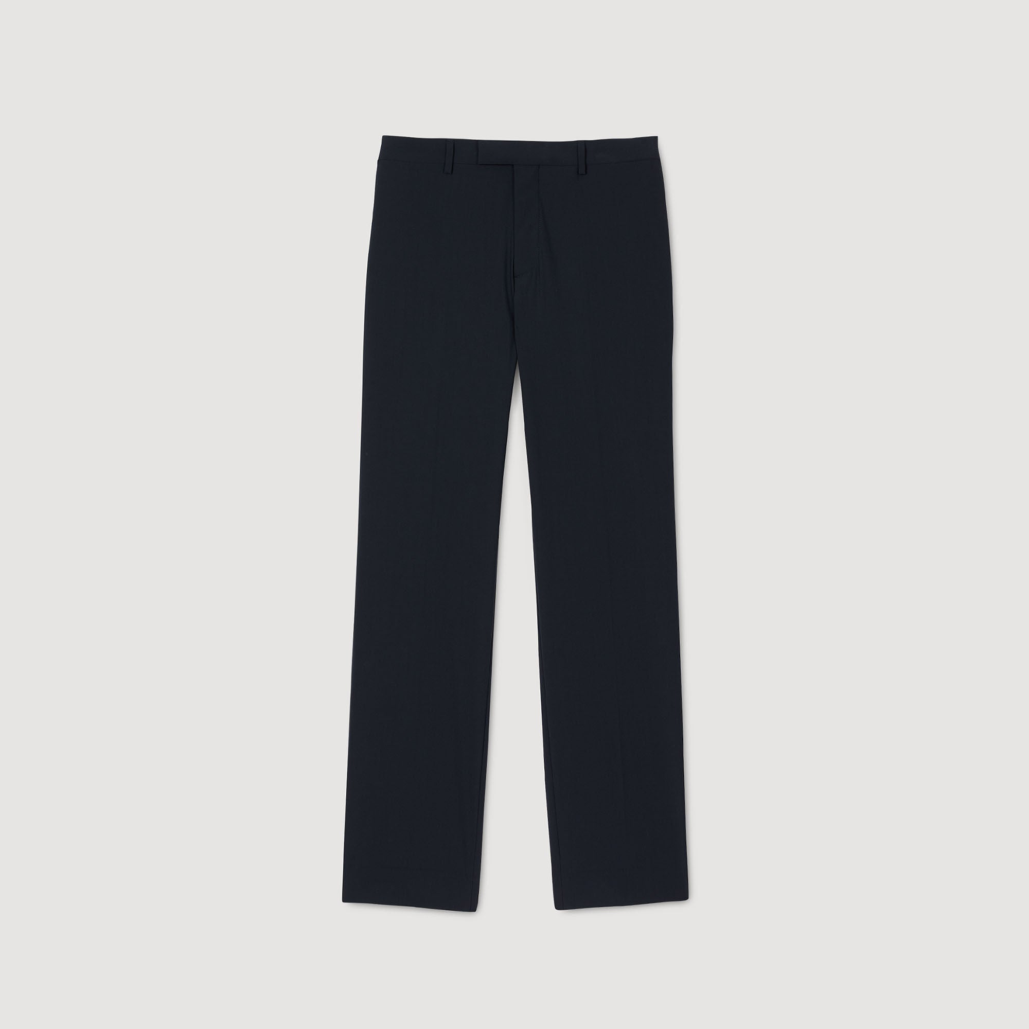 Sandro / Wool suit trousers Navy Blue