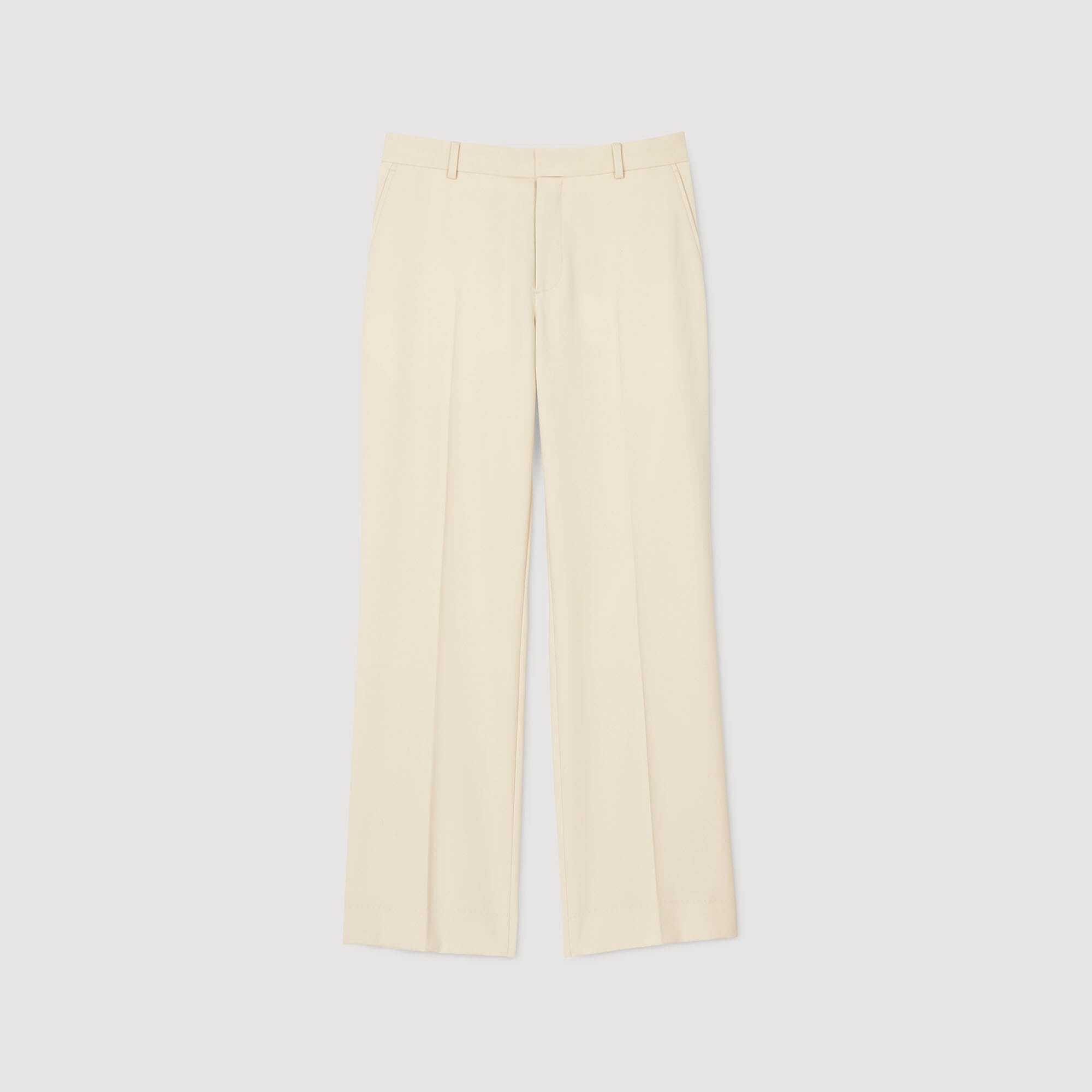 Sandro / Wool suit trousers Oats