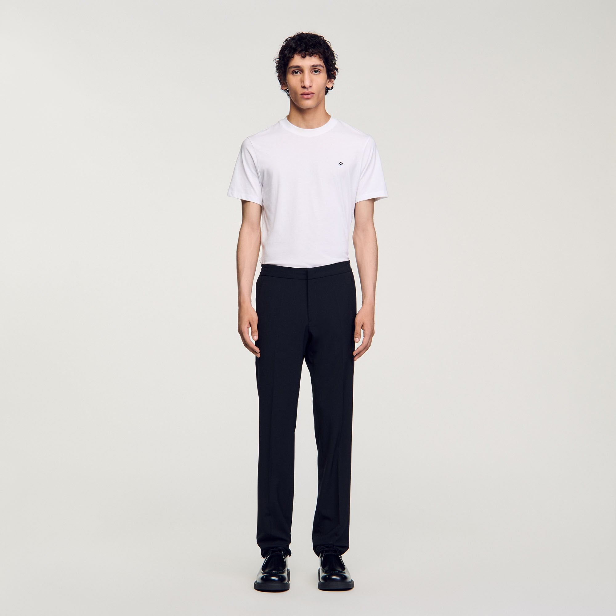 Sandro / Straight-leg trousers Black