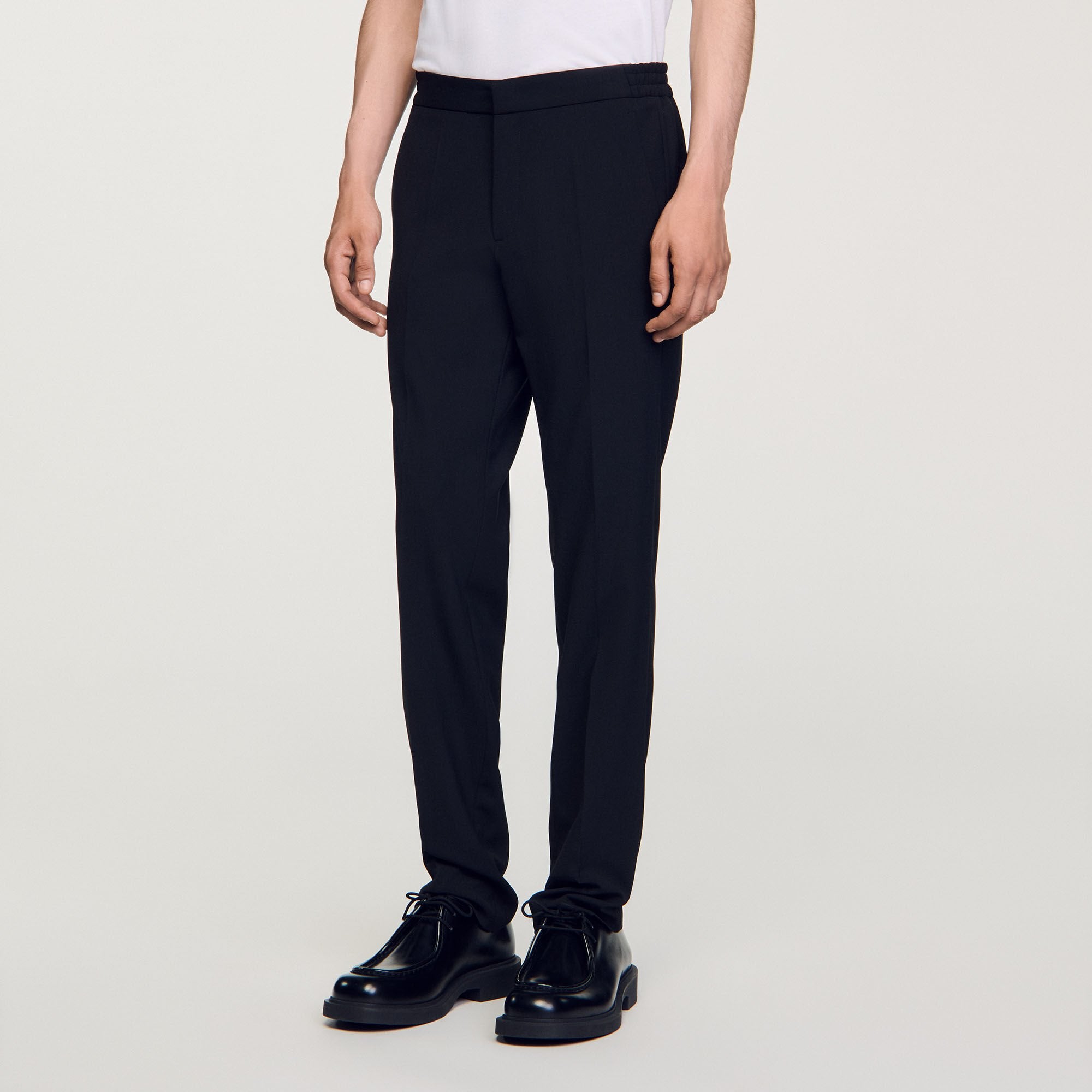 Sandro / Straight-leg trousers Black