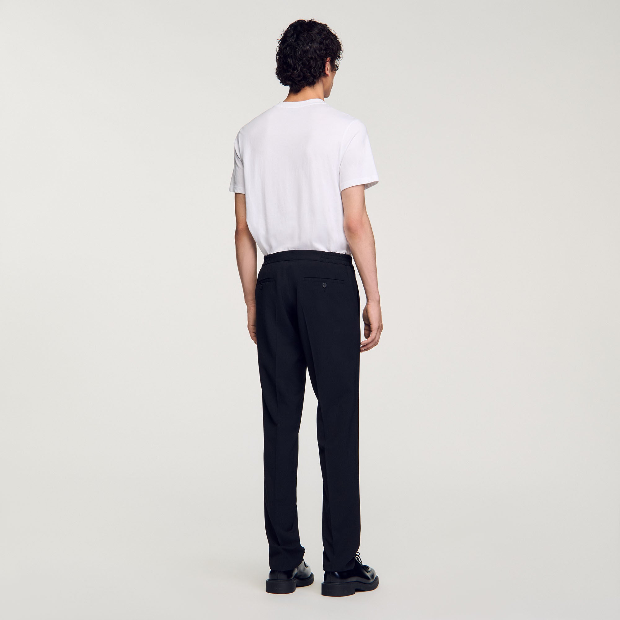 Sandro / Straight-leg trousers Black