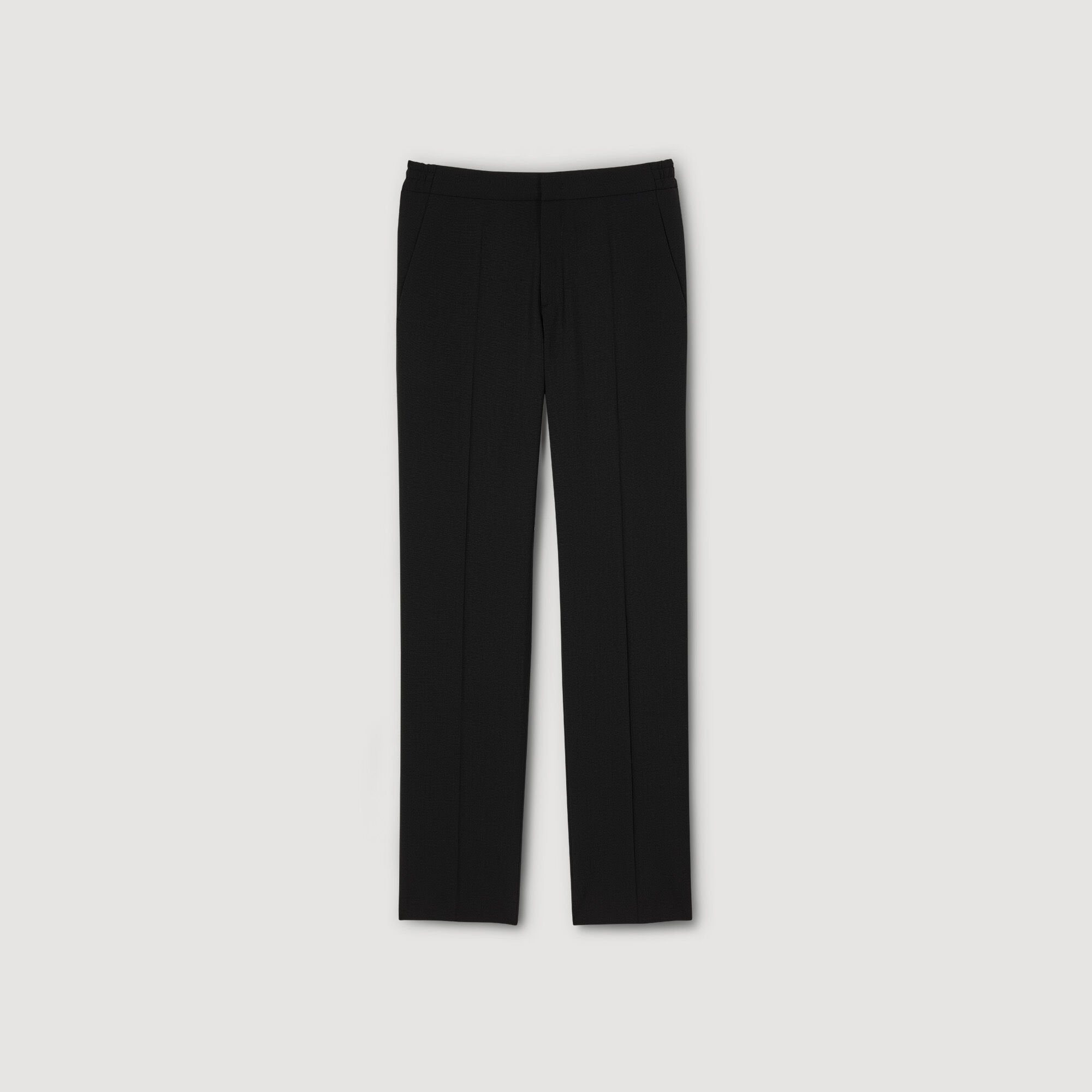 Sandro / Straight-leg trousers Black