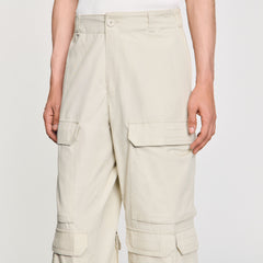 Sandro / Cargo trousers Aluminum