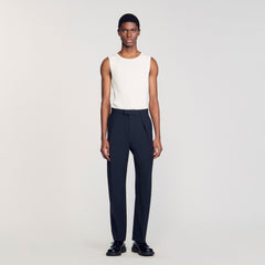 Sandro / Suit trousers Navy Blue