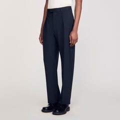 Sandro / Suit trousers Navy Blue