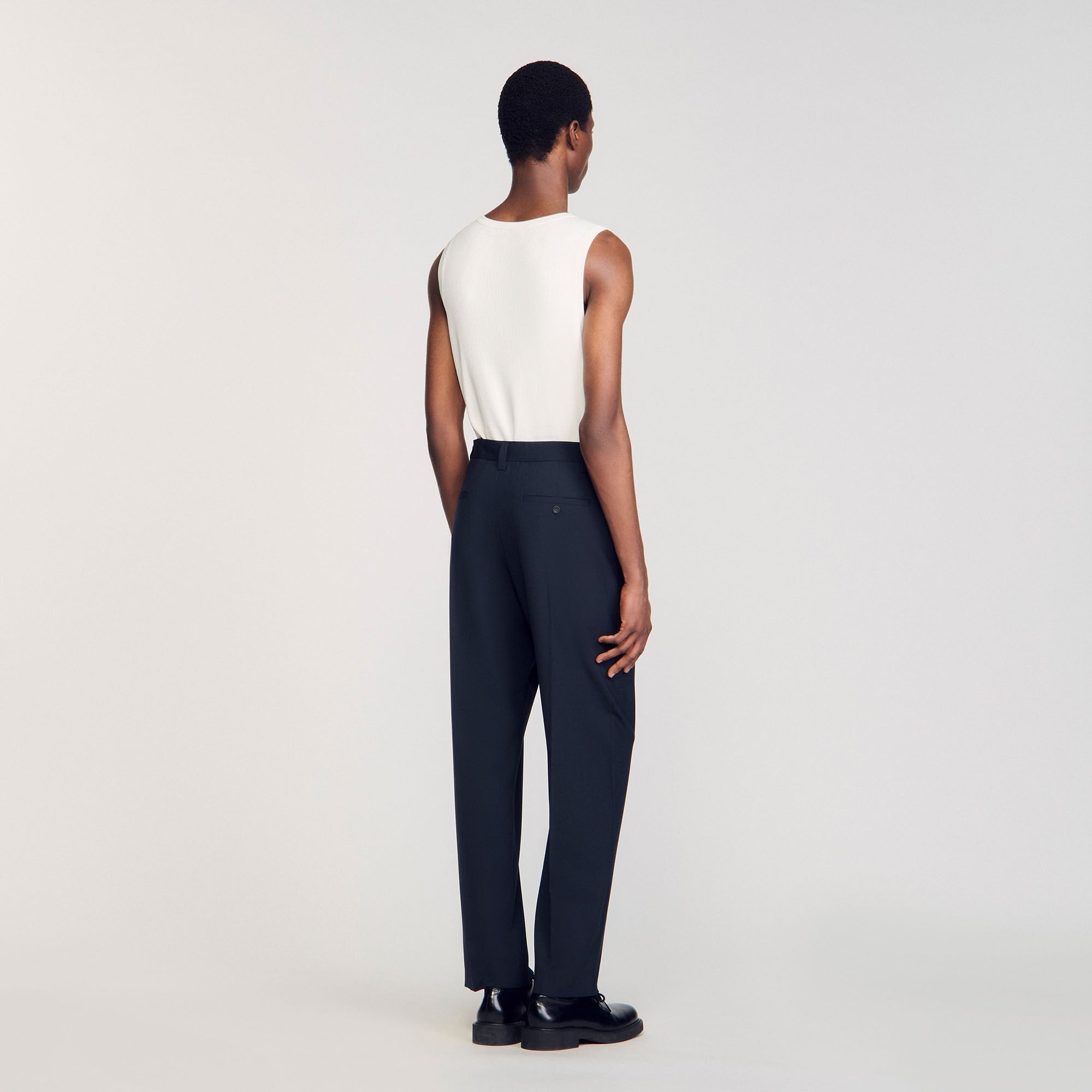 Sandro / Suit trousers Navy Blue