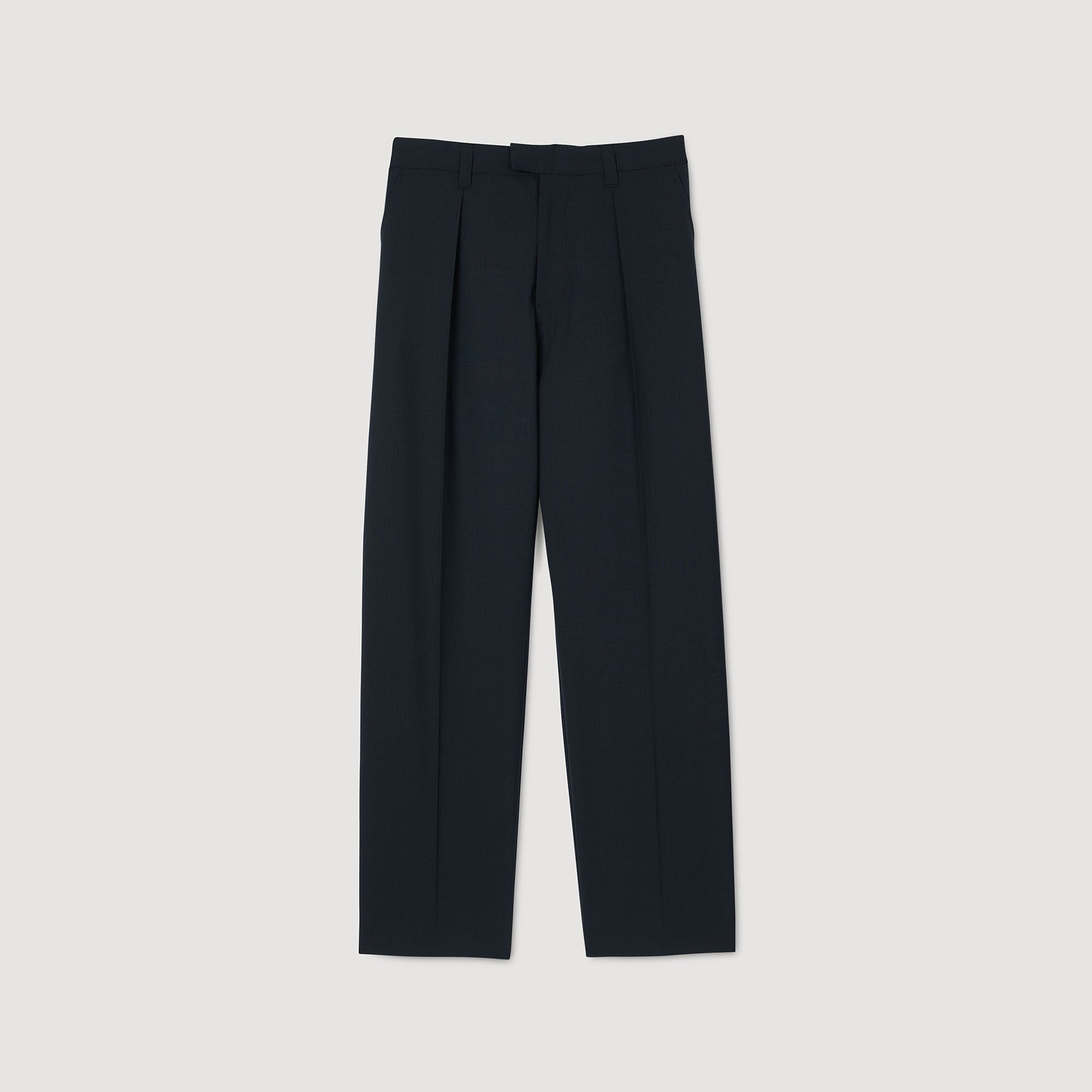 Sandro / Suit trousers Navy Blue