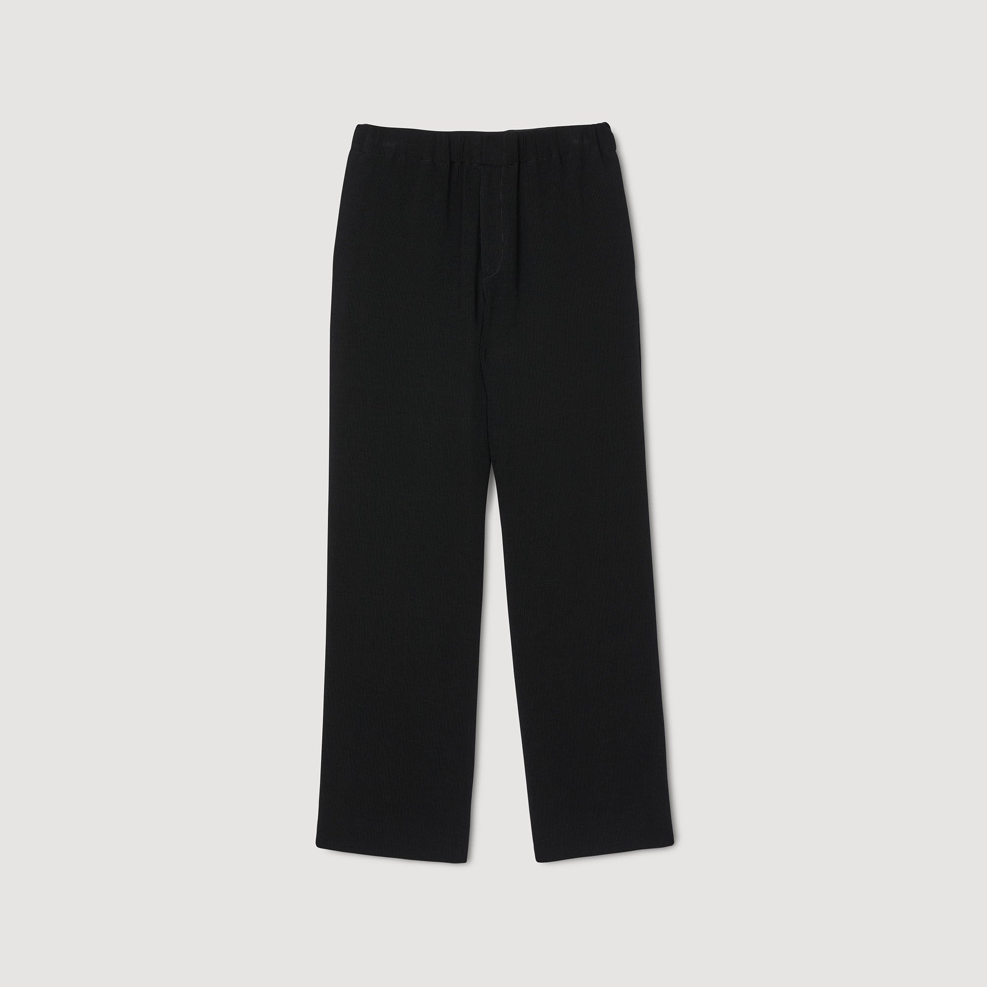 Sandro / Pleated trousers Black