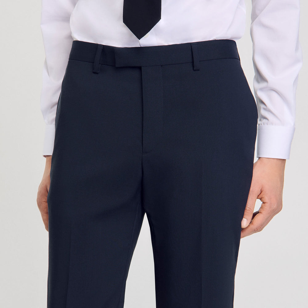 Sandro / Wool suit trousers Midnight Blue