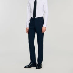 Sandro / Wool suit trousers Navy Blue