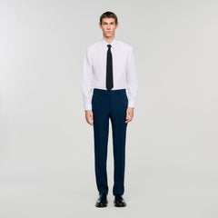 Sandro / Wool suit trousers Royal Blue