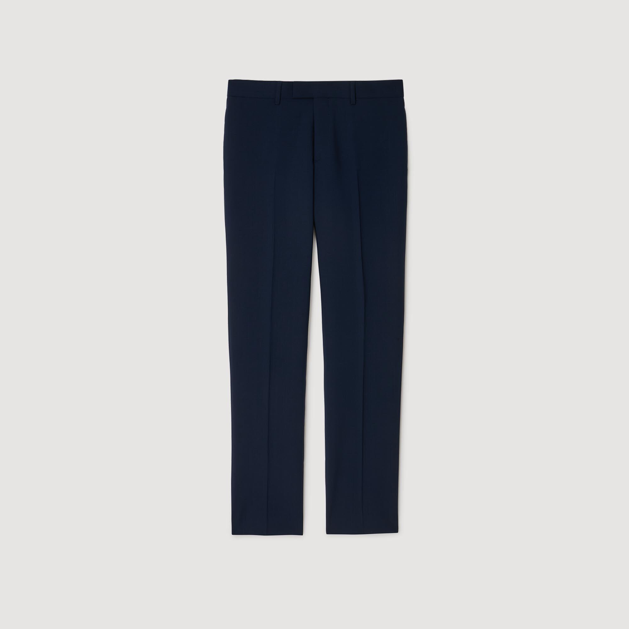 Sandro / Wool suit trousers Royal Blue