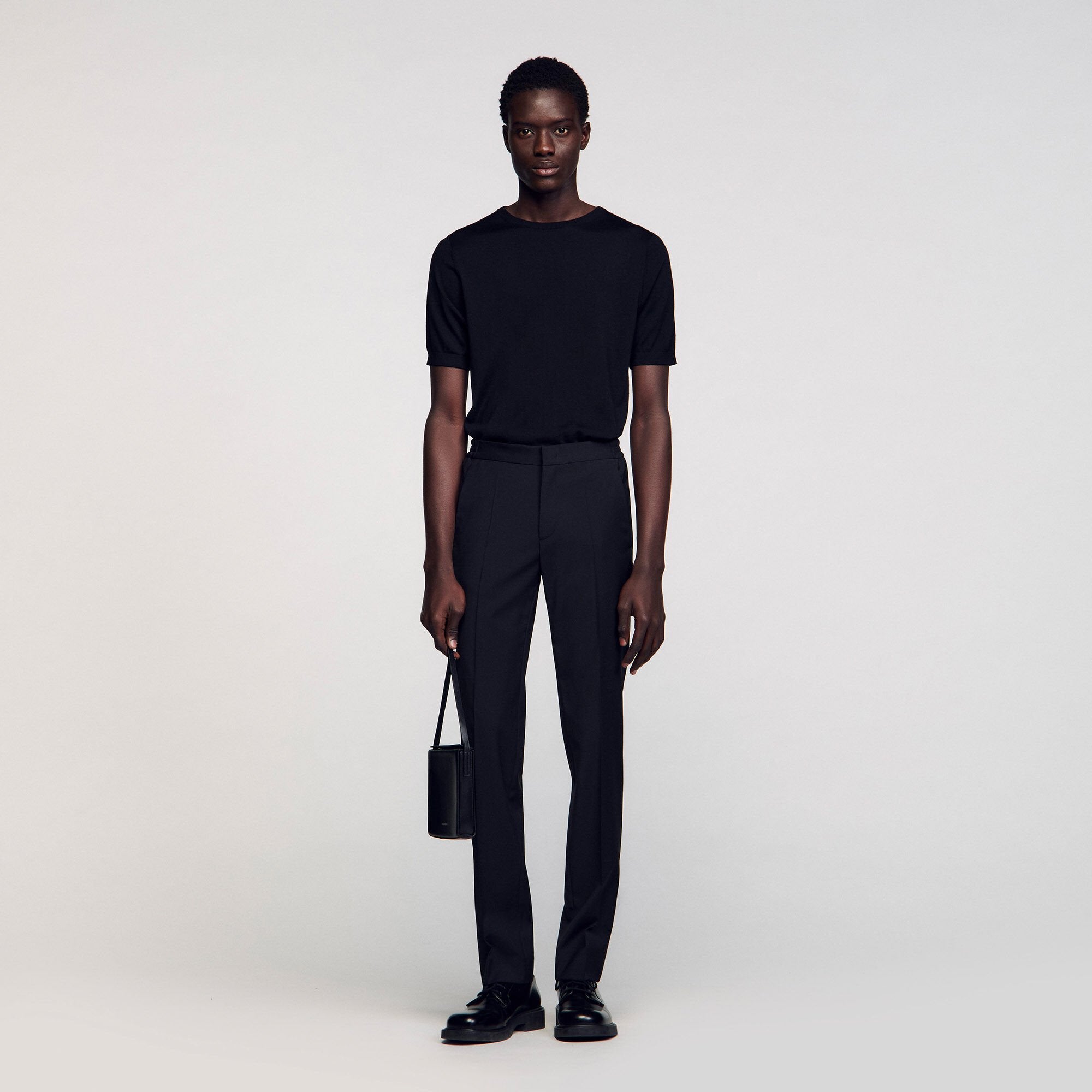 Sandro / Elasticated trousers Black