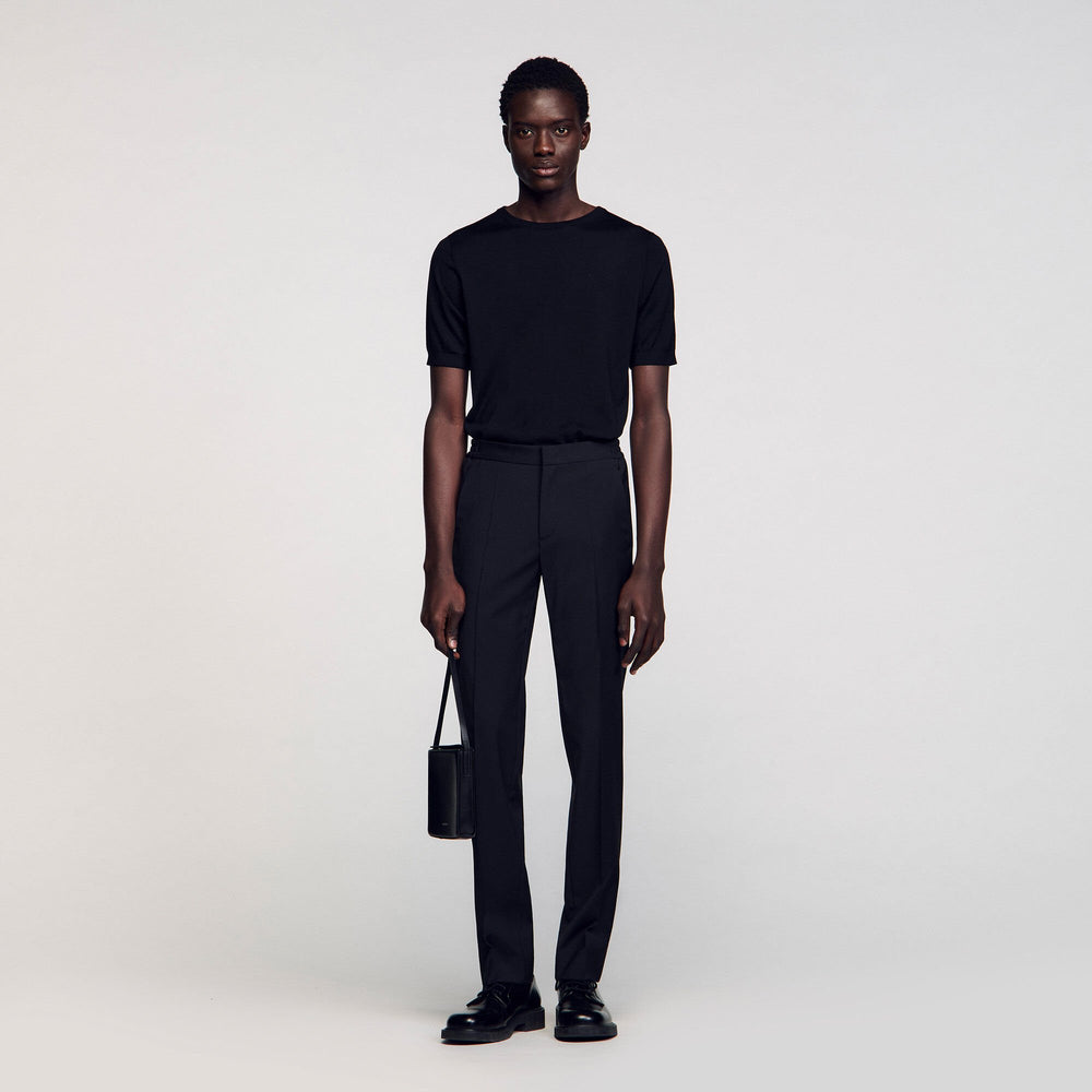 Sandro / Elasticated trousers Black