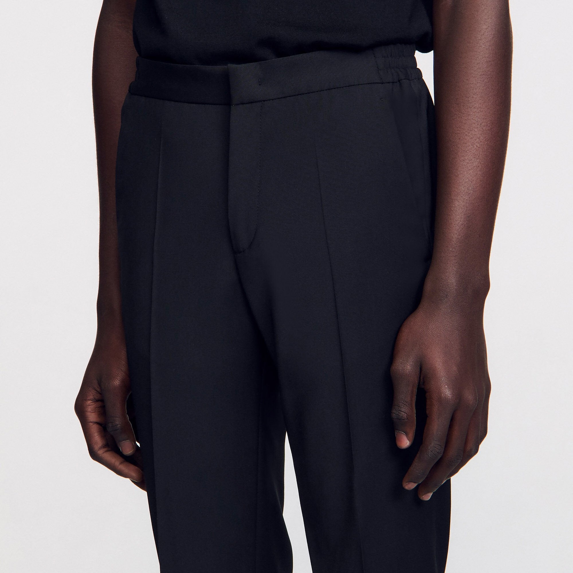 Sandro / Elasticated trousers Black