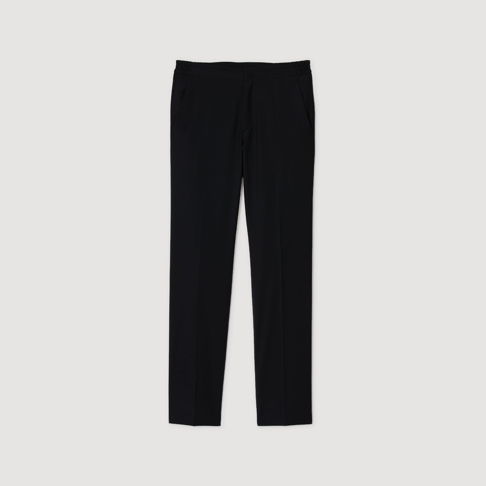 Sandro / Elasticated trousers Black