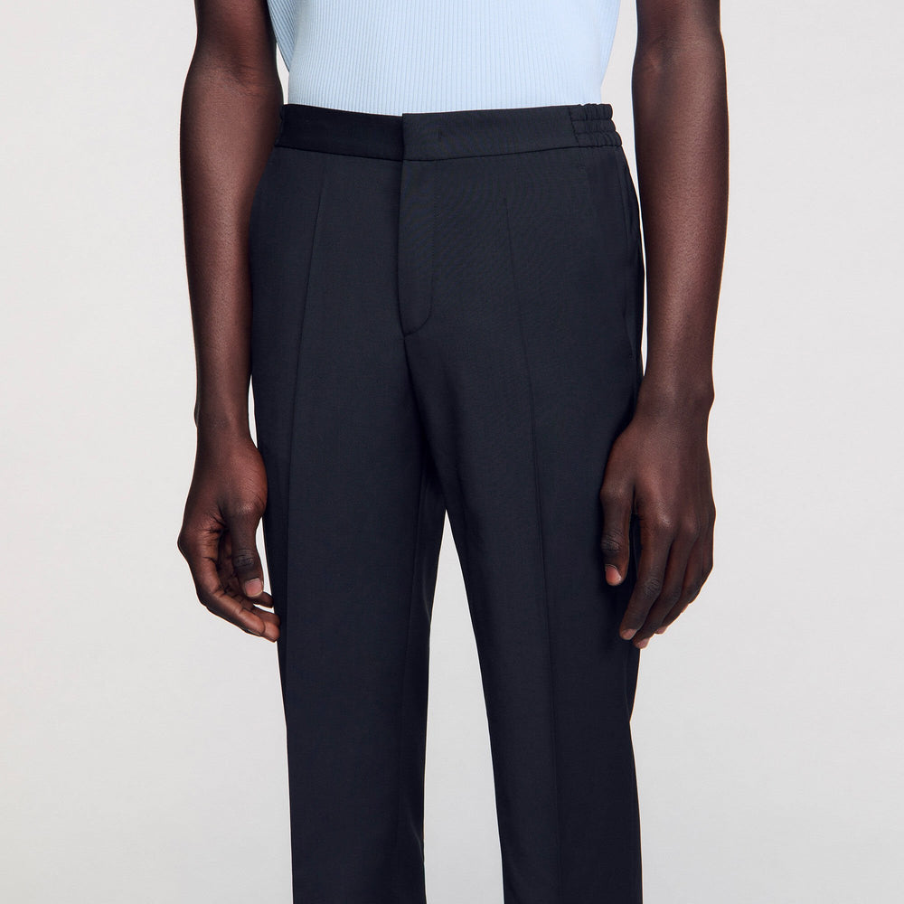 Sandro / Elasticated trousers Fonte