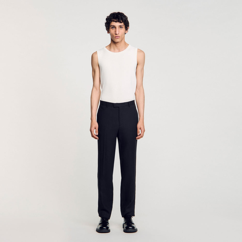 Sandro / Suit trousers Black
