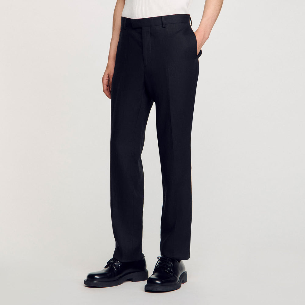Sandro / Suit trousers Black