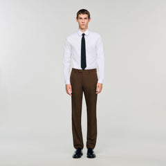 Sandro / Wool trousers Tobacco Brown