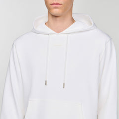 Sandro / Logo hoodie Optic White