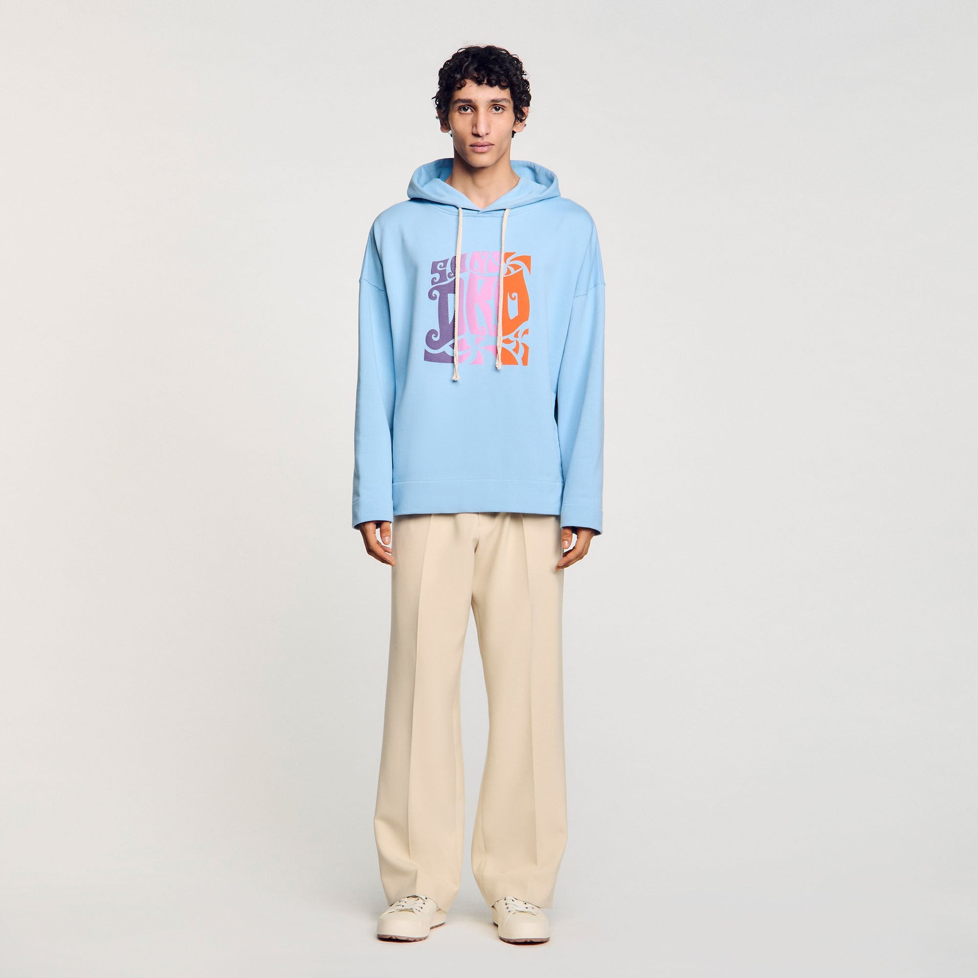 Sandro / Hooded sweatshirt Blue Sky