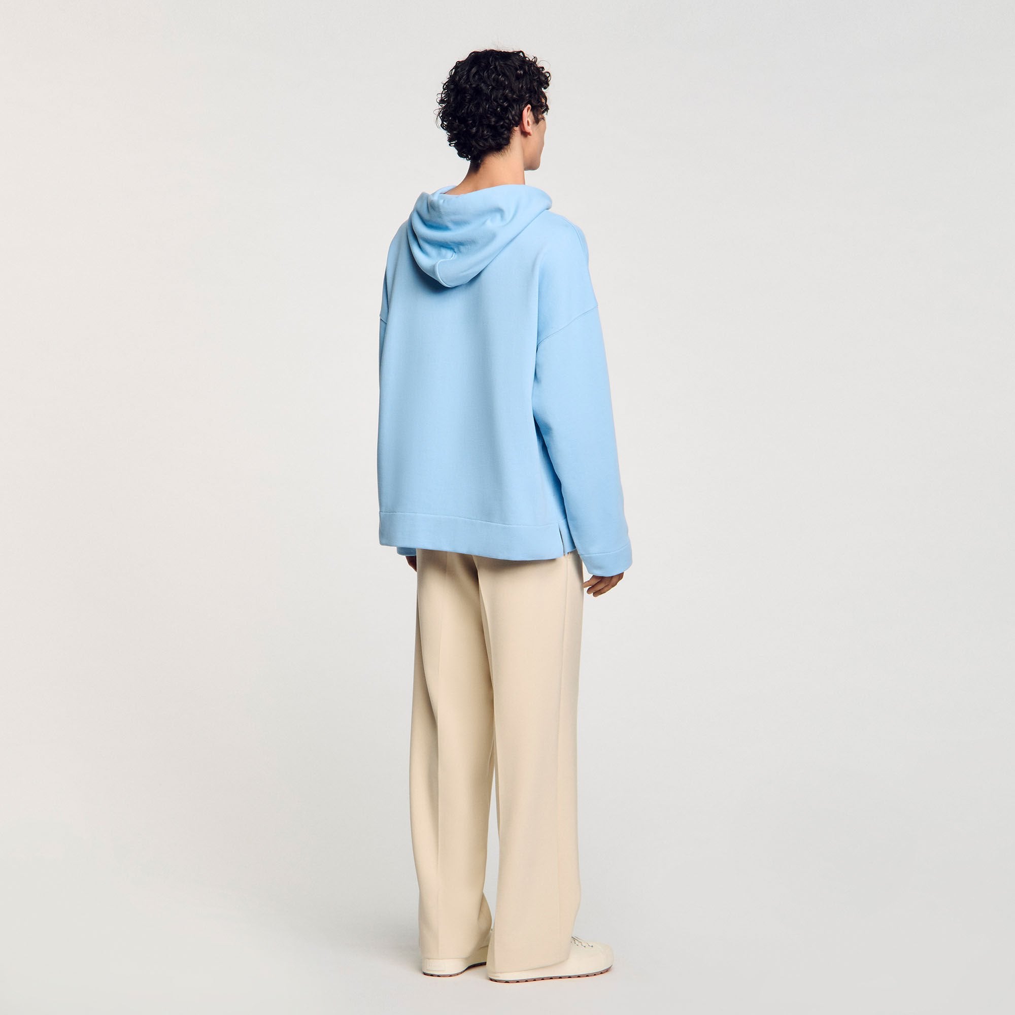Sandro / Hooded sweatshirt Blue Sky