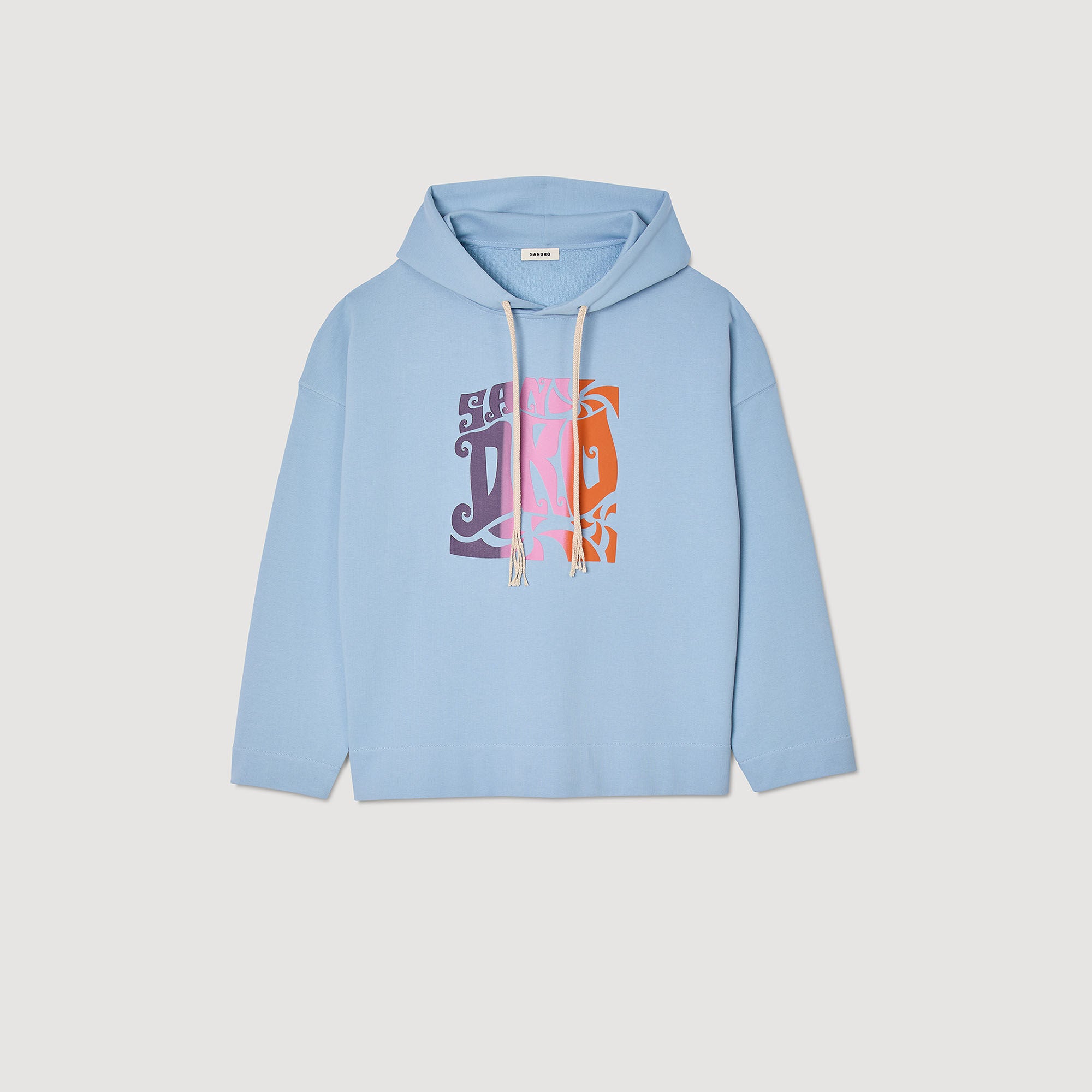 Sandro / Hooded sweatshirt Blue Sky