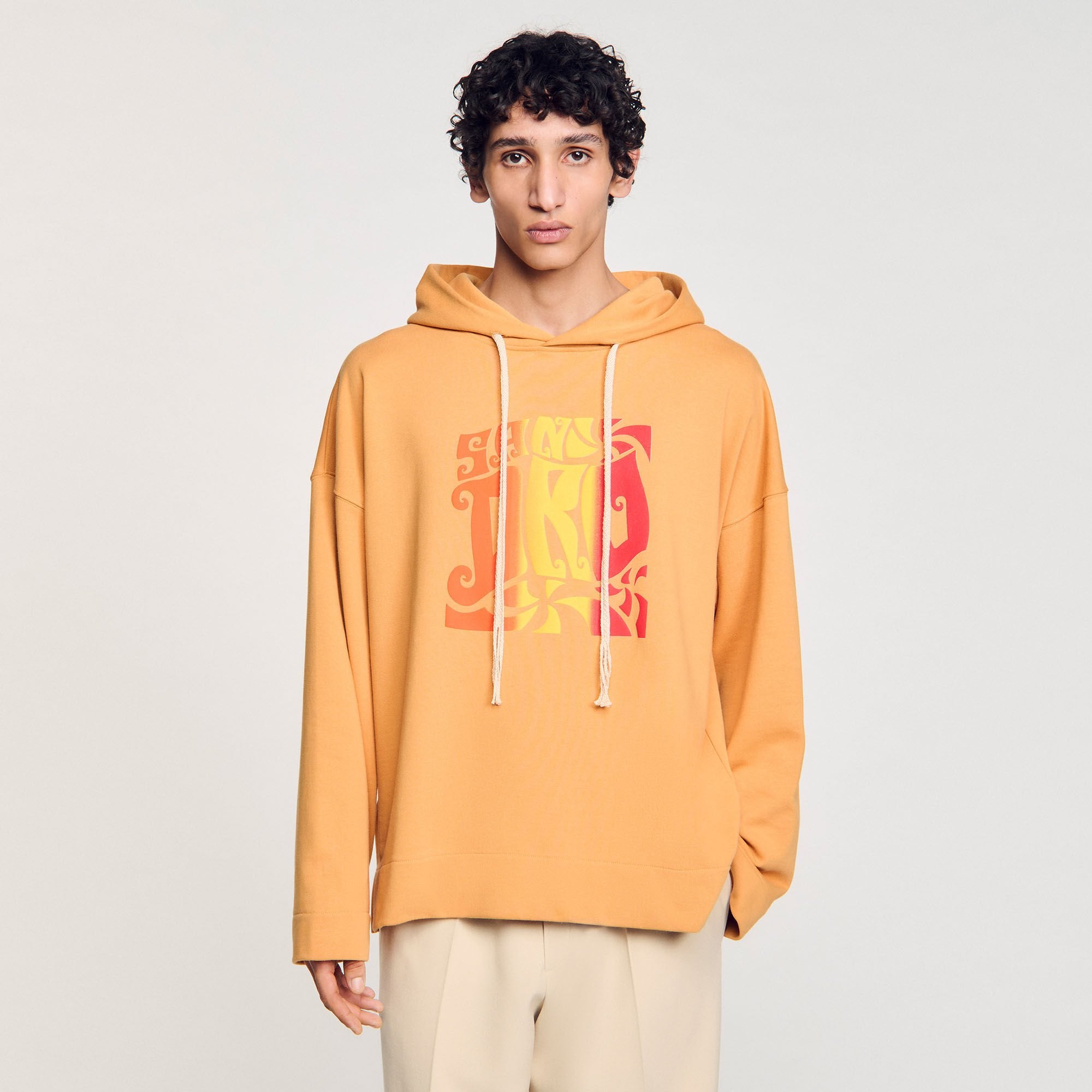 Sandro / Hooded sweatshirt Mandarin.