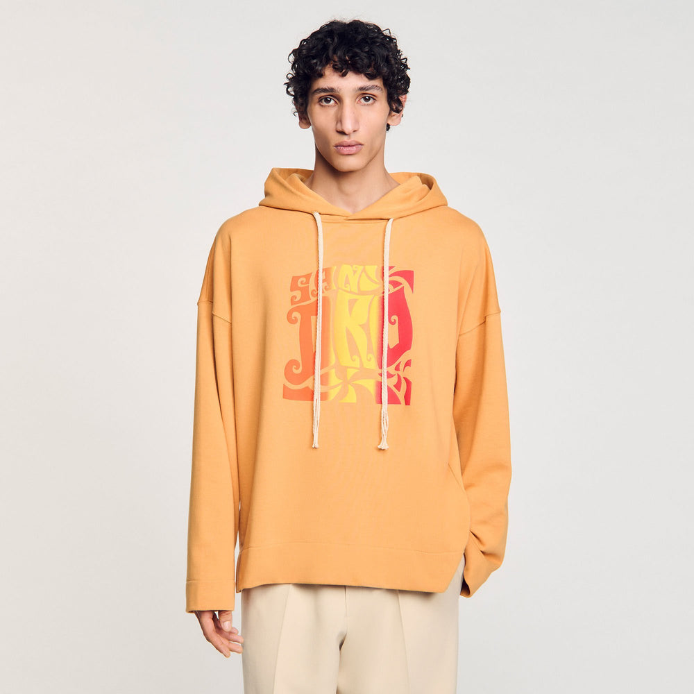 Sandro / Hooded sweatshirt Mandarin.