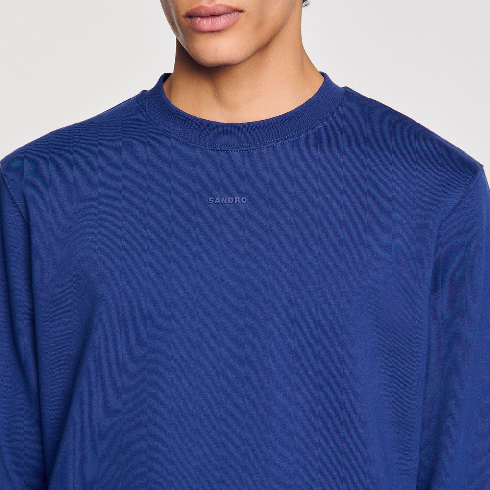 Sandro / Logo sweatshirt Royal Blue