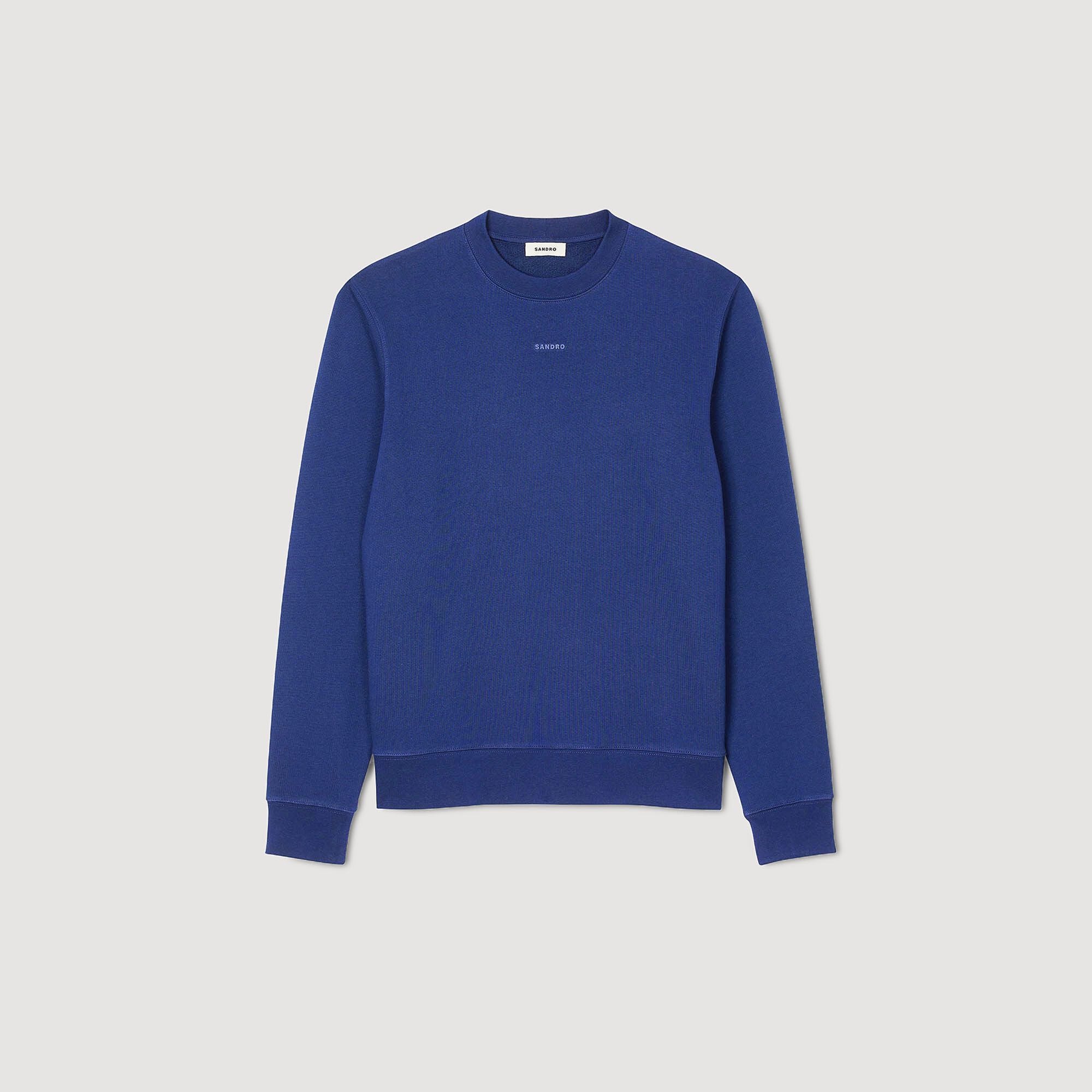 Sandro / Logo sweatshirt Royal Blue