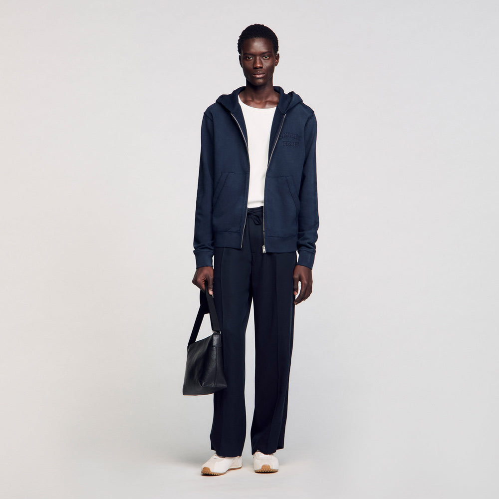 Sandro / Patch sweatshirt Navy Blue