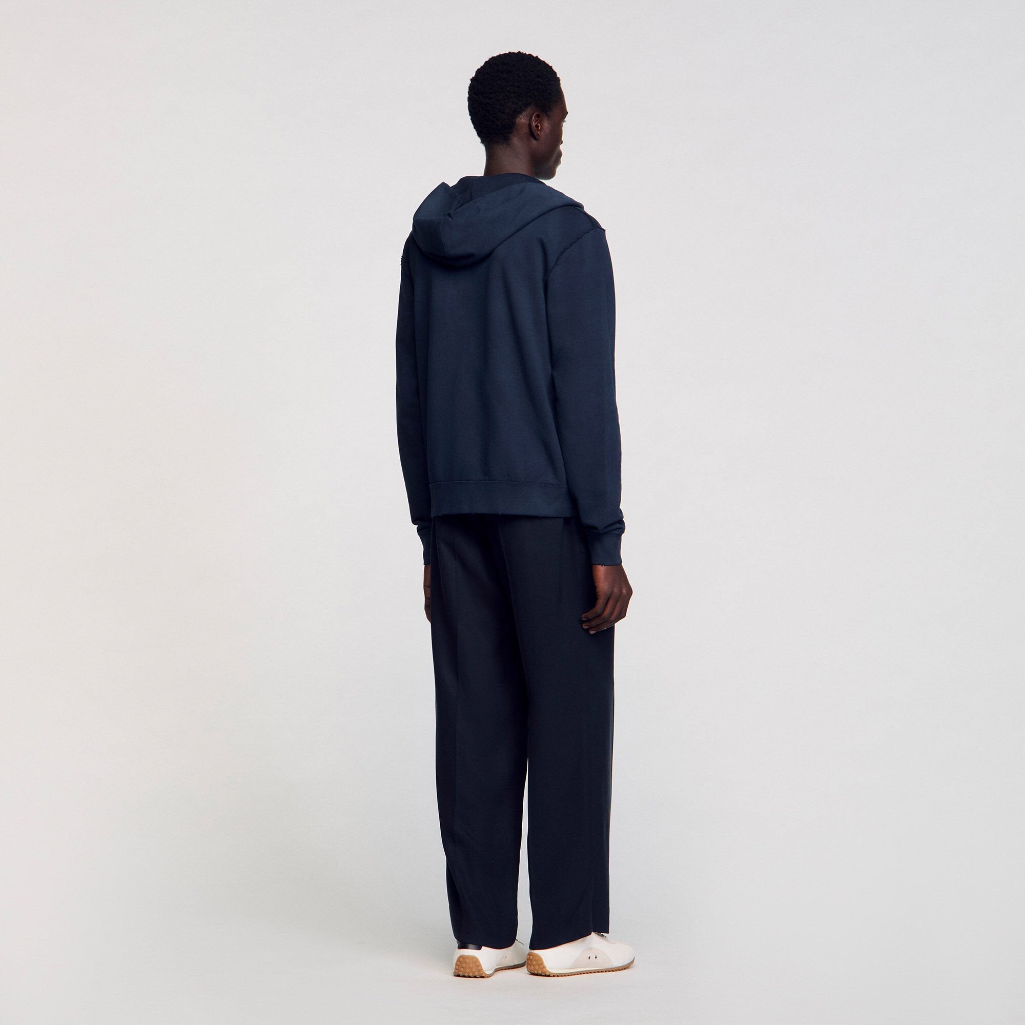 Sandro / Patch sweatshirt Navy Blue