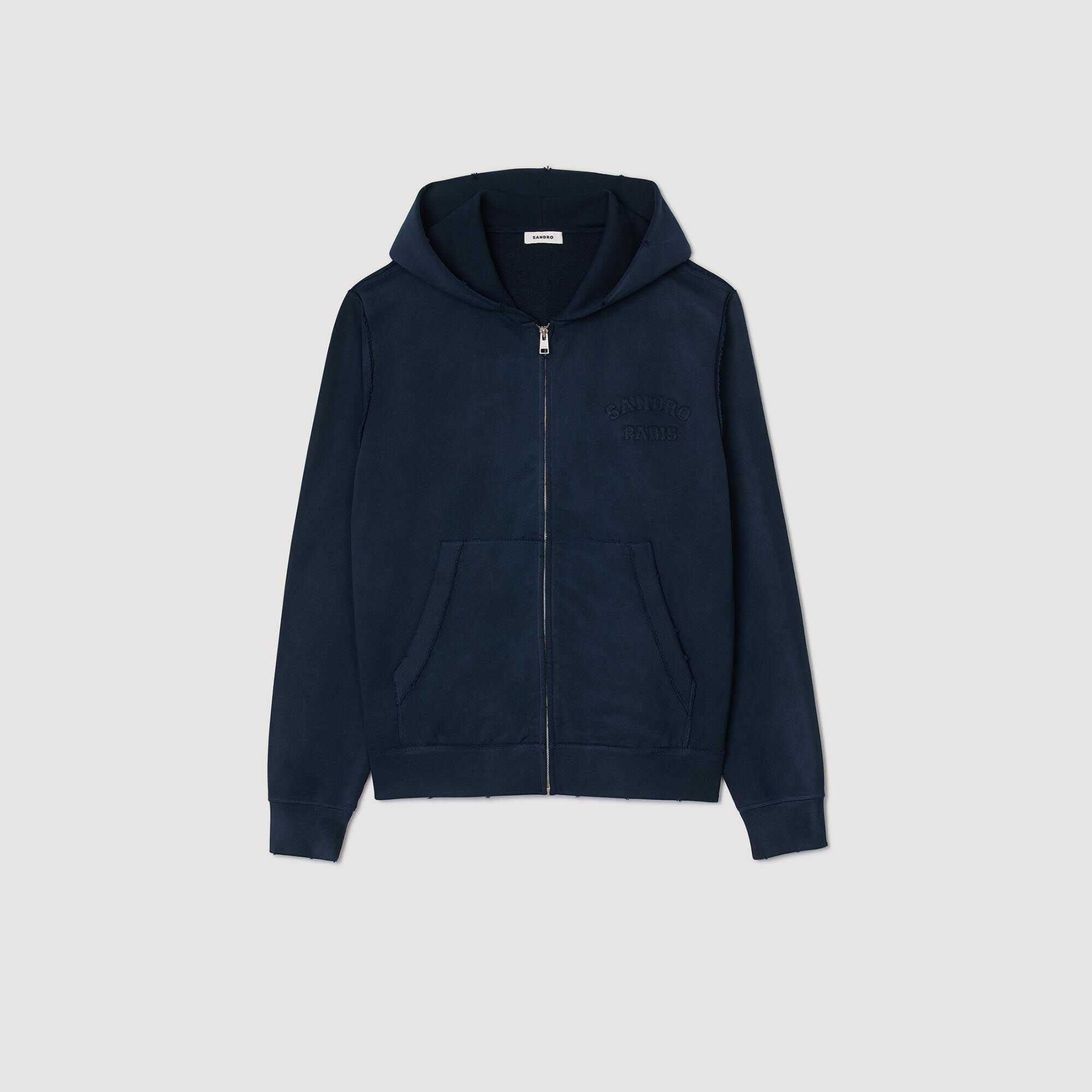 Sandro / Patch sweatshirt Navy Blue