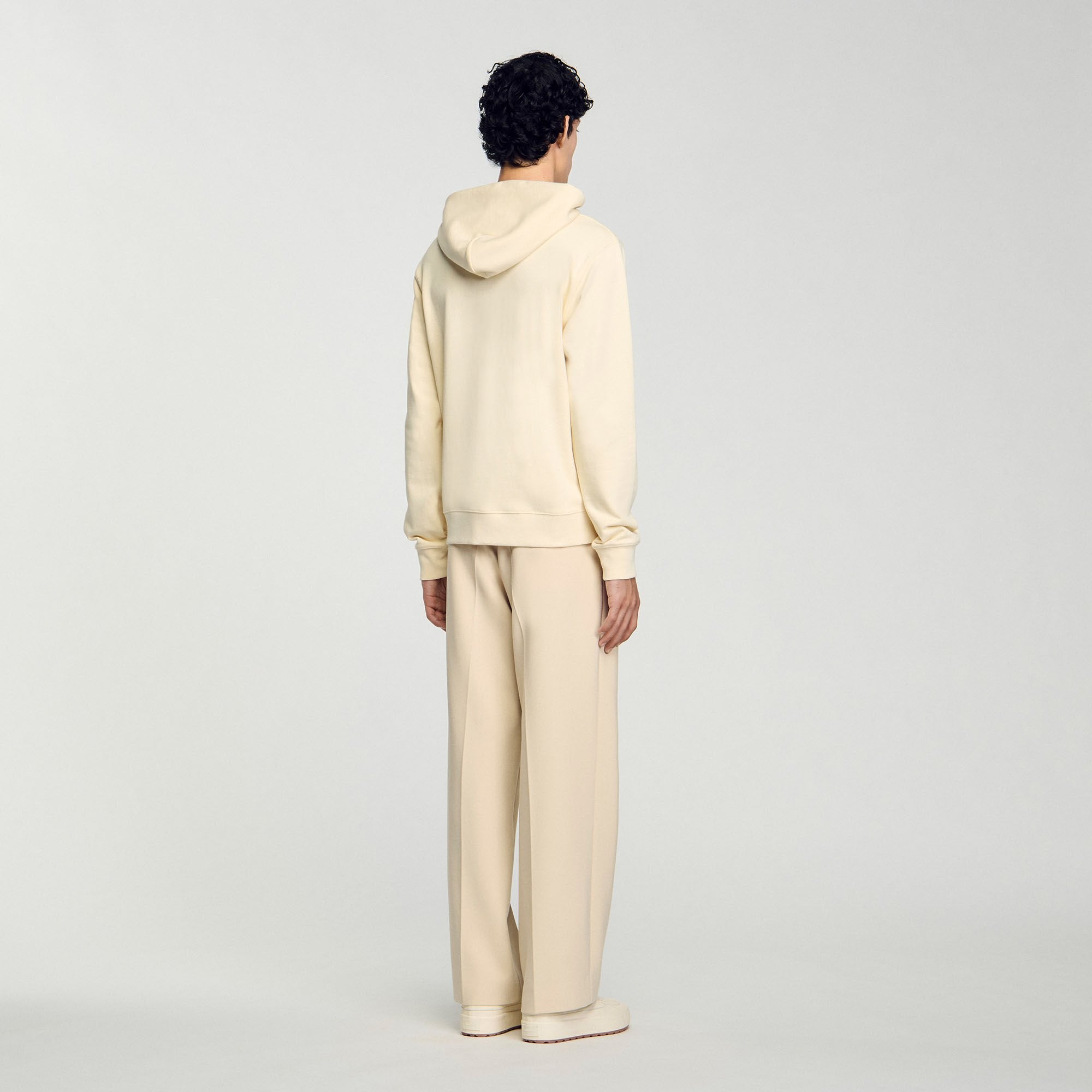 Sandro / Square Cross sweatshirt Oats