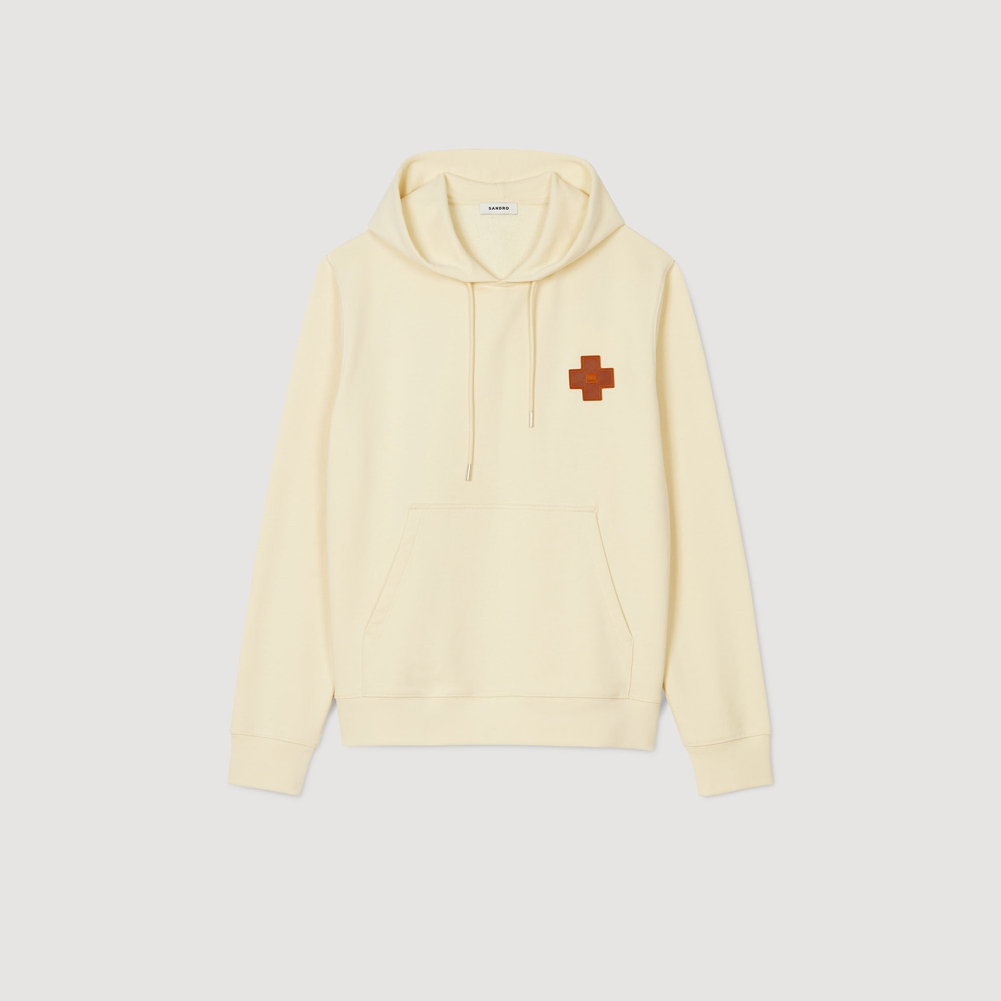 Sandro / Square Cross sweatshirt Oats