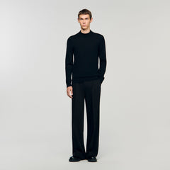 Sandro / Mock neck sweater Black