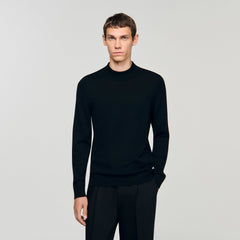 Sandro / Mock neck sweater Black