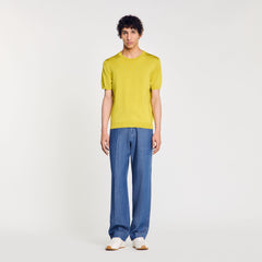 Sandro / Knitted T-shirt Super Green