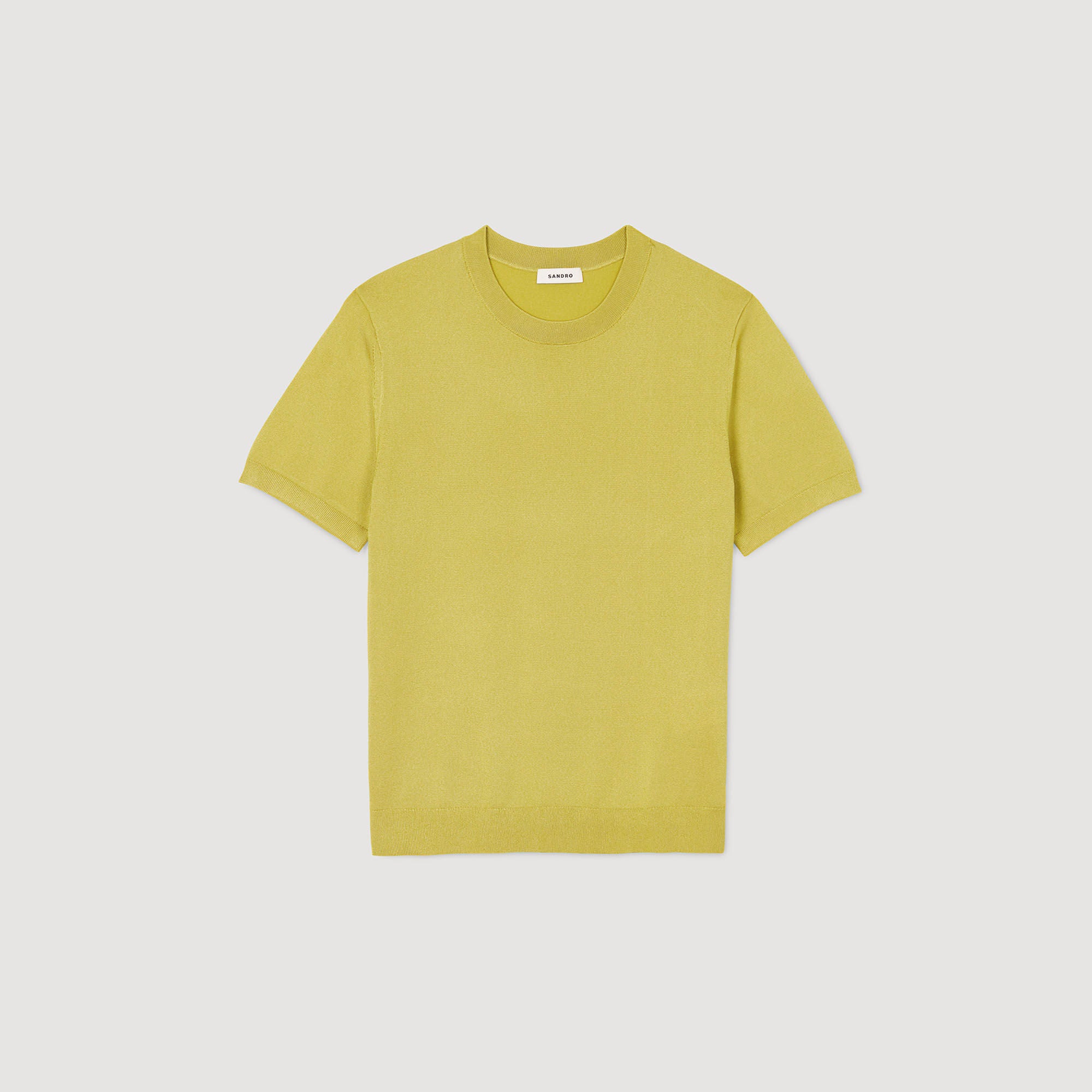 Sandro / Knitted T-shirt Super Green