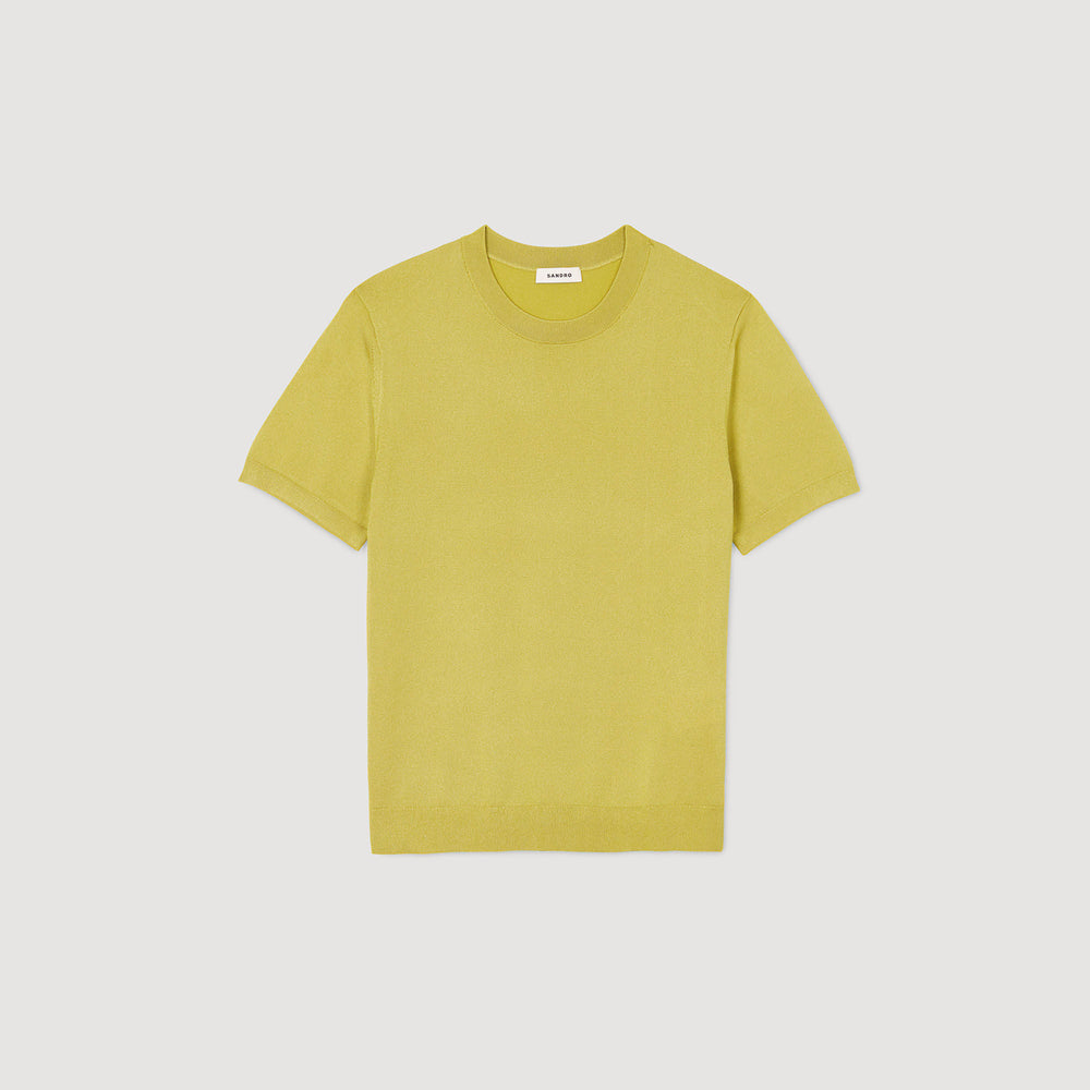 Sandro / Knitted T-shirt Super Green