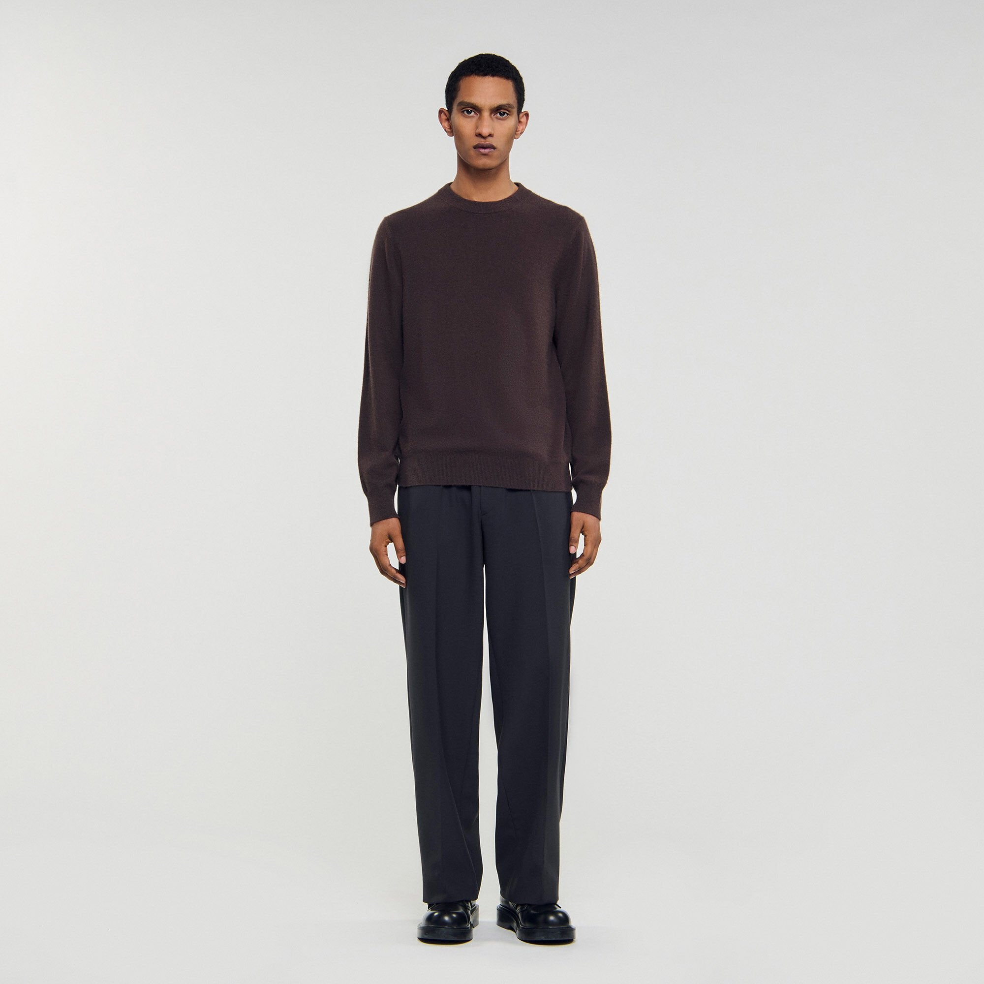 Sandro / Cashmere sweater Caramel