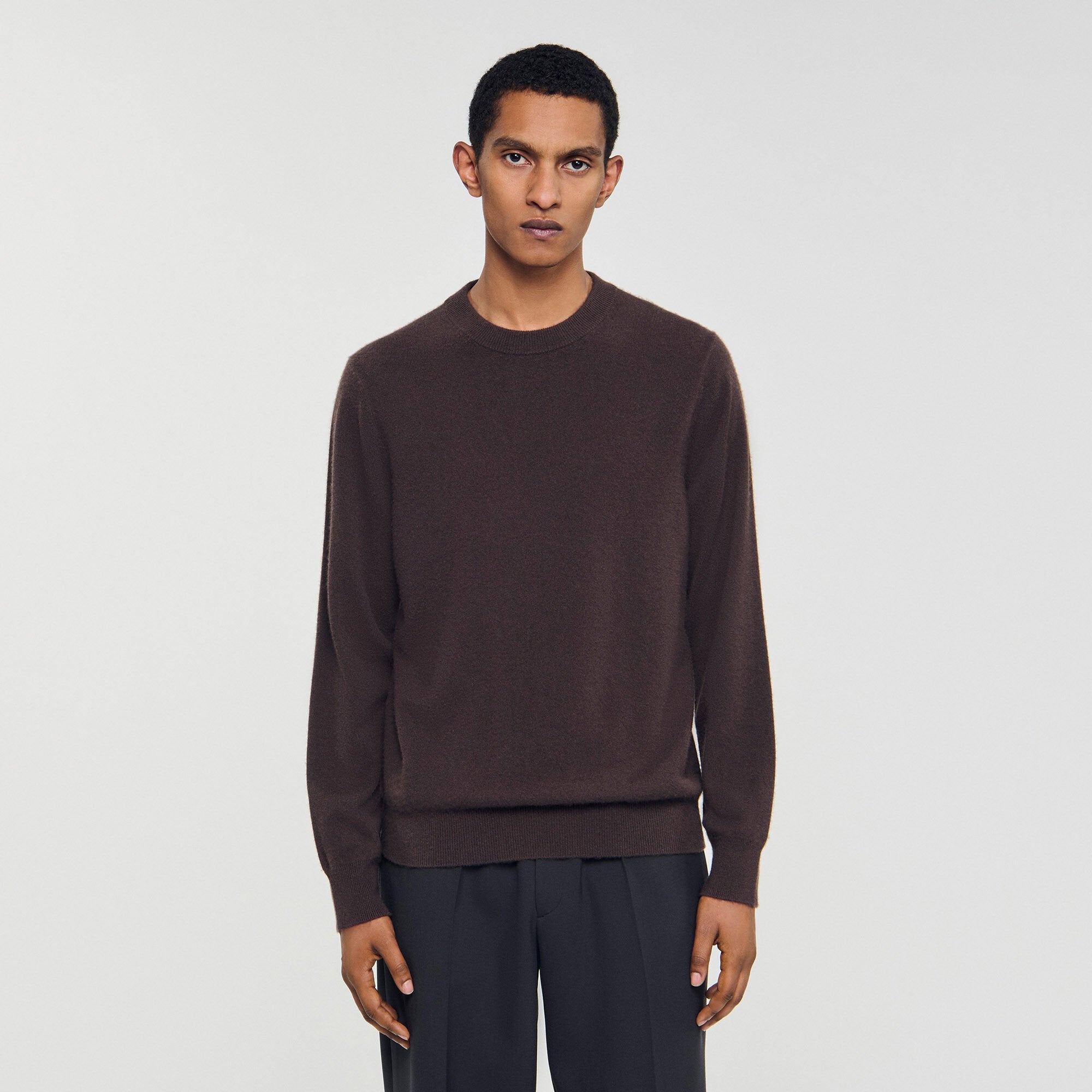 Sandro / Cashmere sweater Caramel