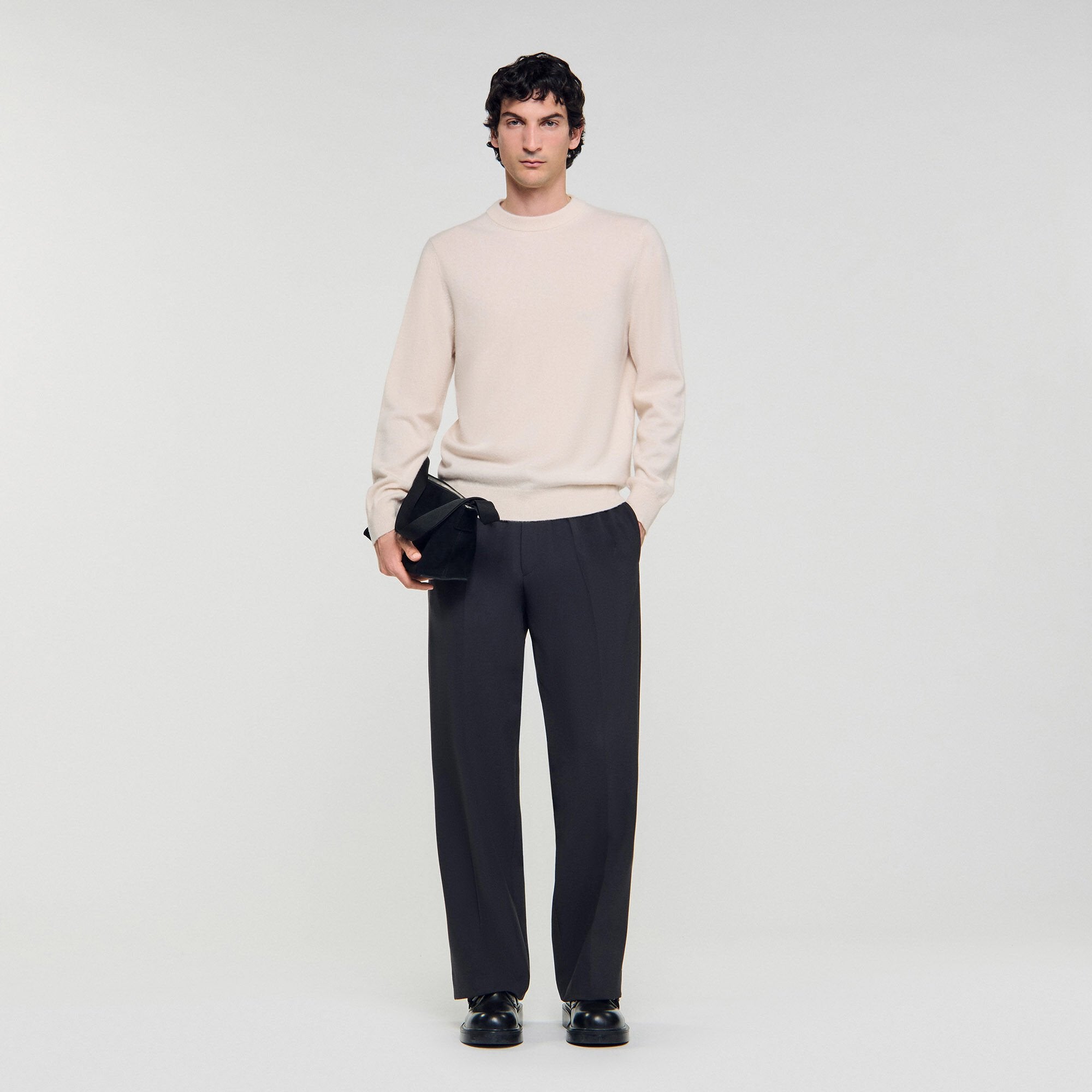 Sandro / Cashmere sweater Off White