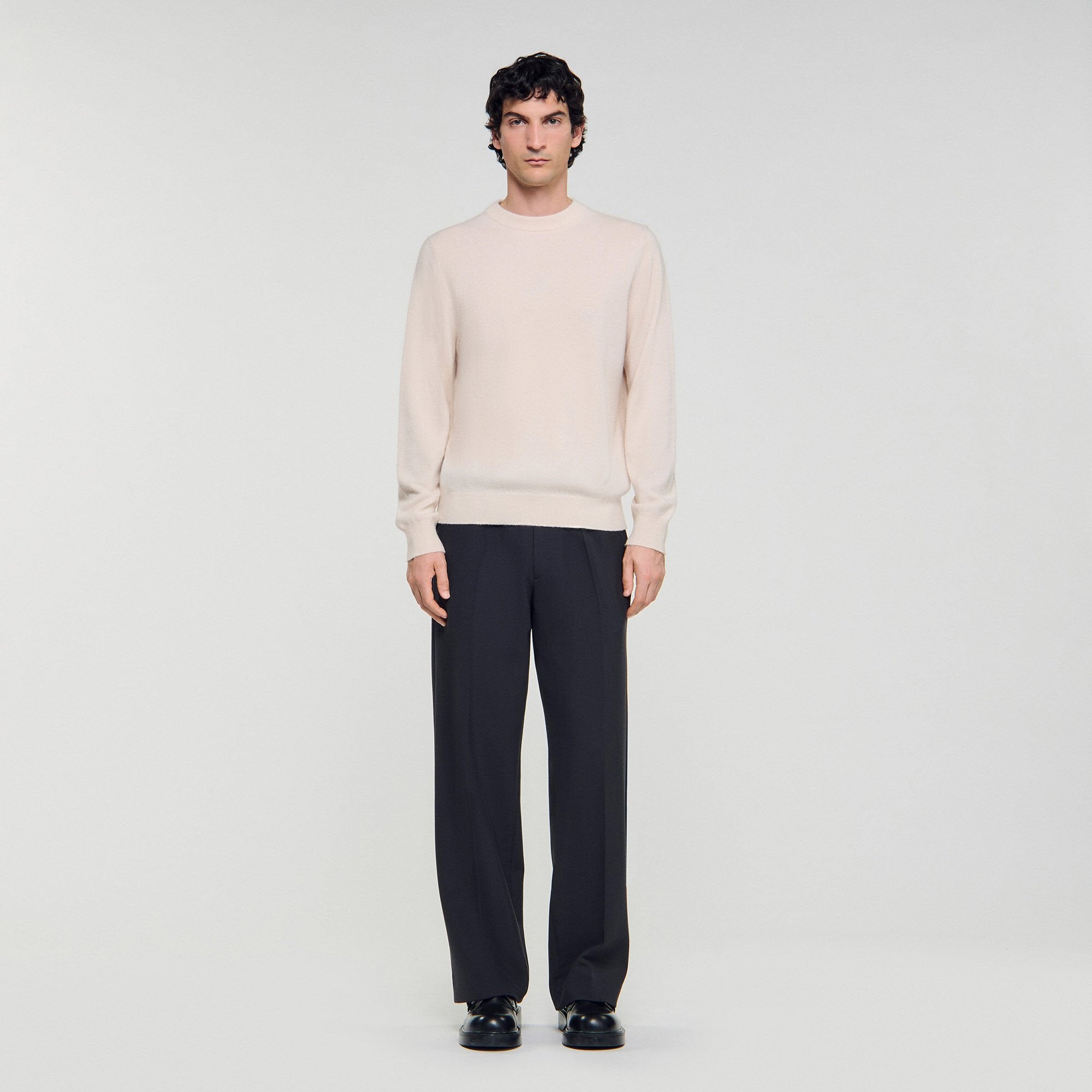 Sandro / Cashmere sweater Off White