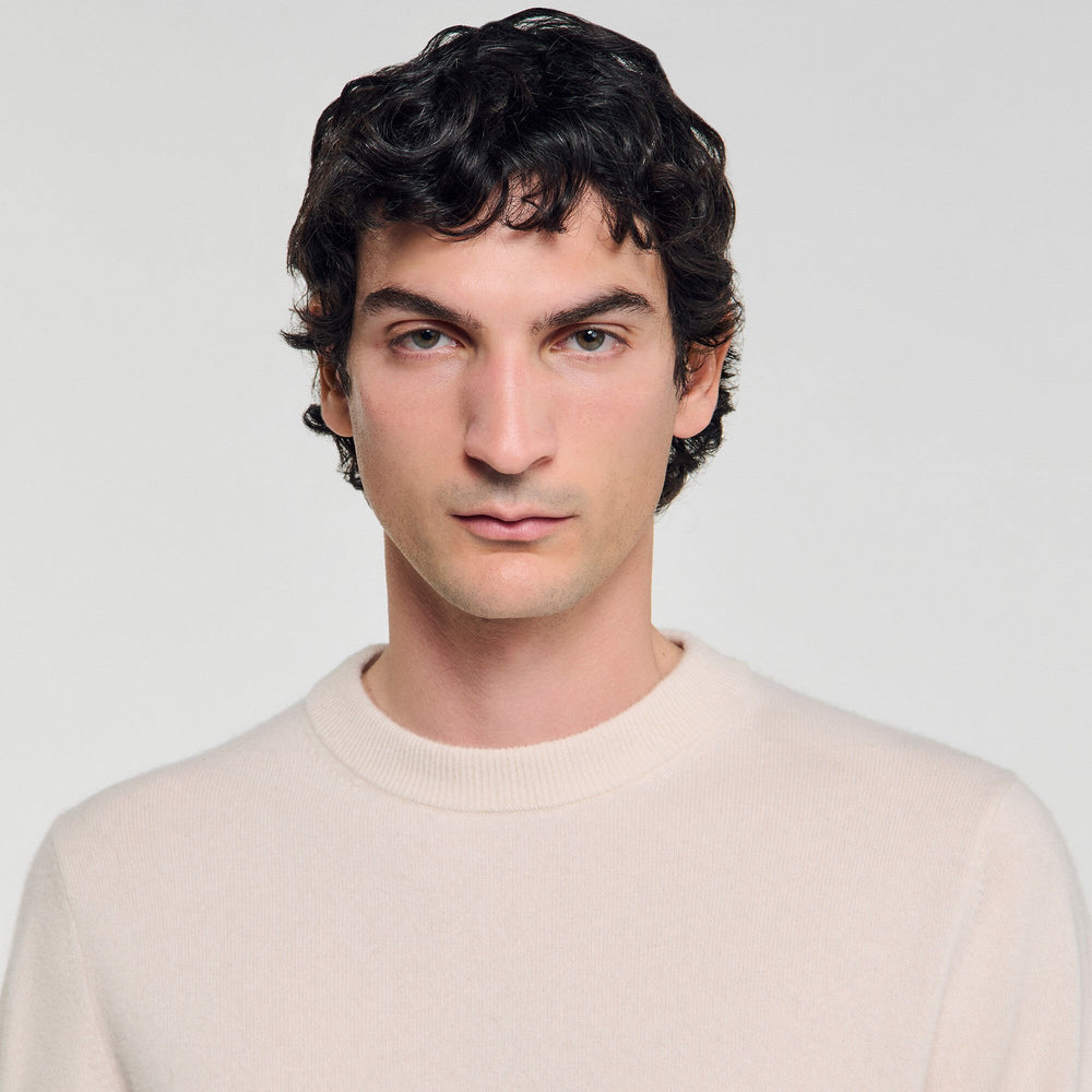 Sandro / Cashmere sweater Off White