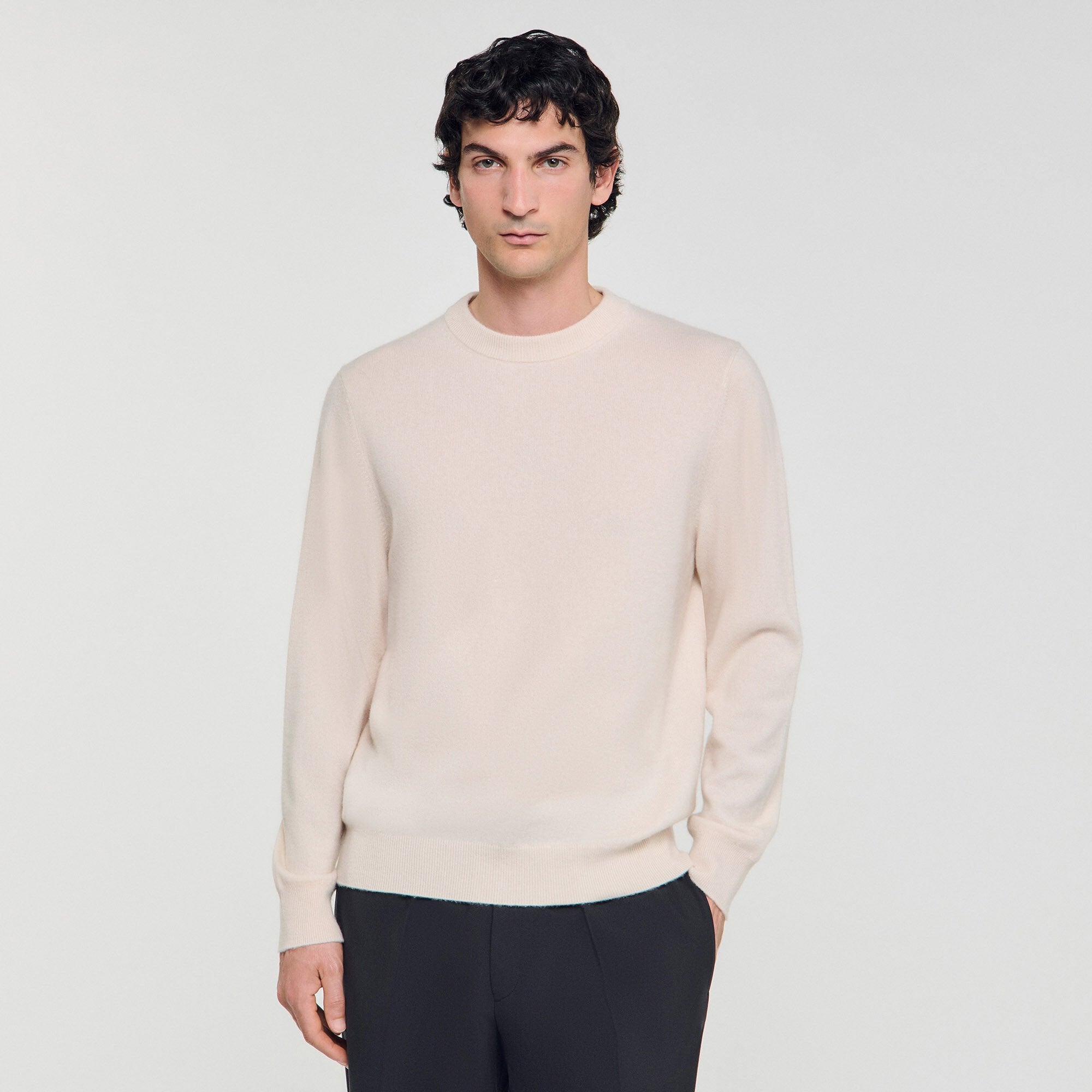 Sandro / Cashmere sweater Off White