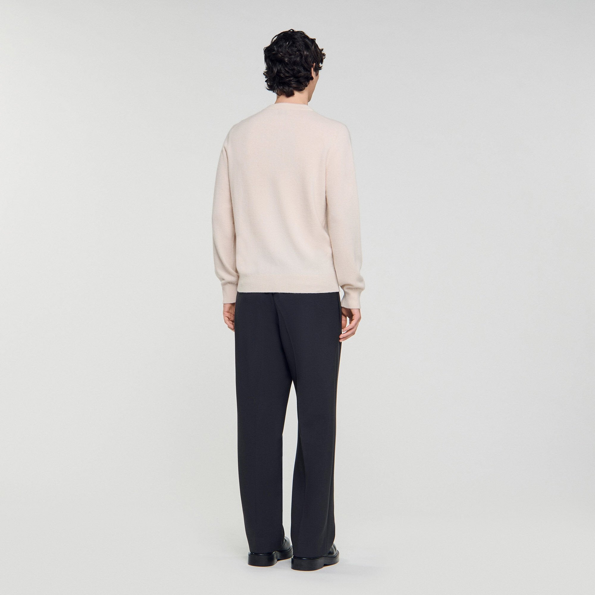 Sandro / Cashmere sweater Off White